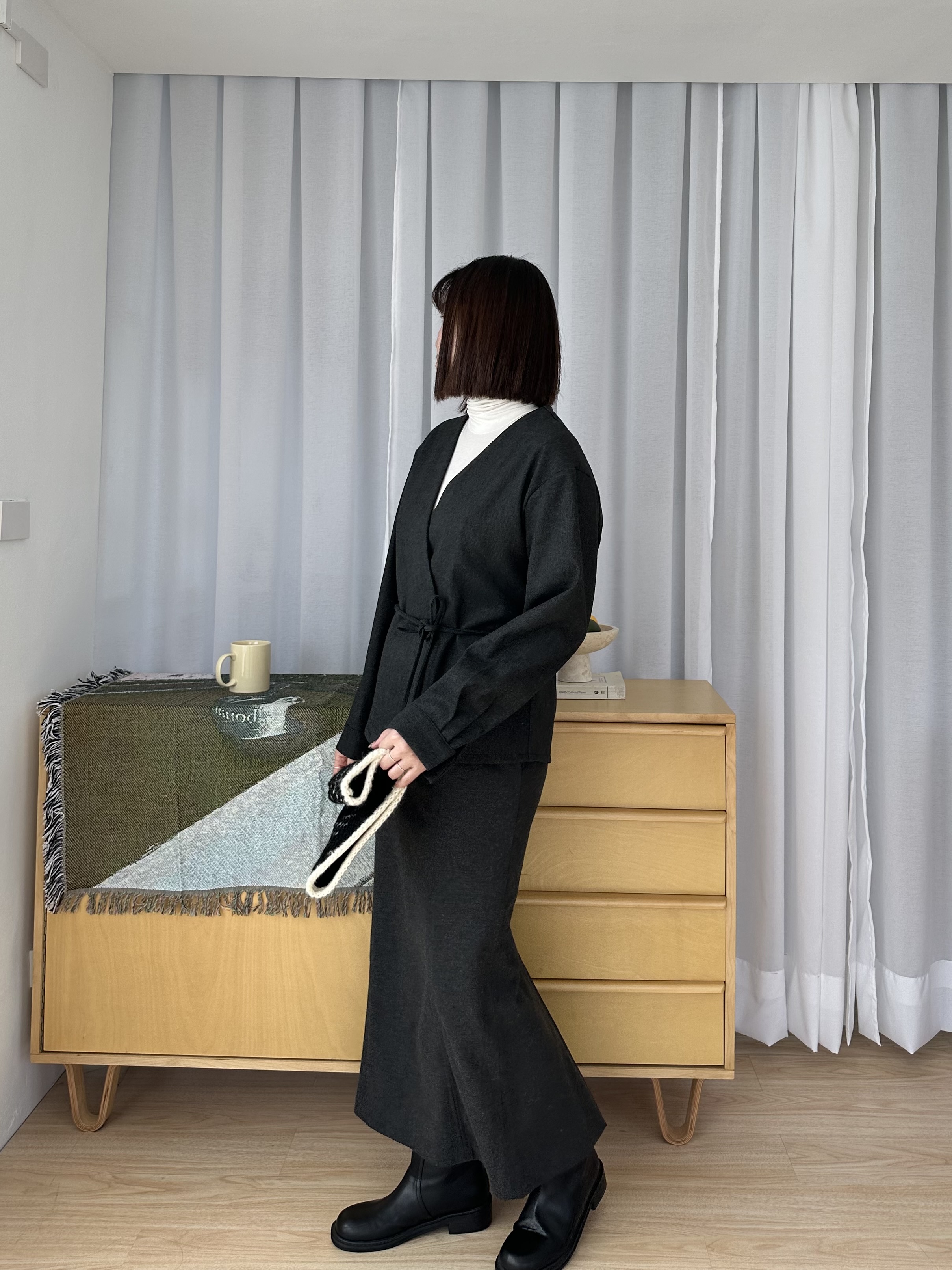 R14 英倫彈性直筒裙12