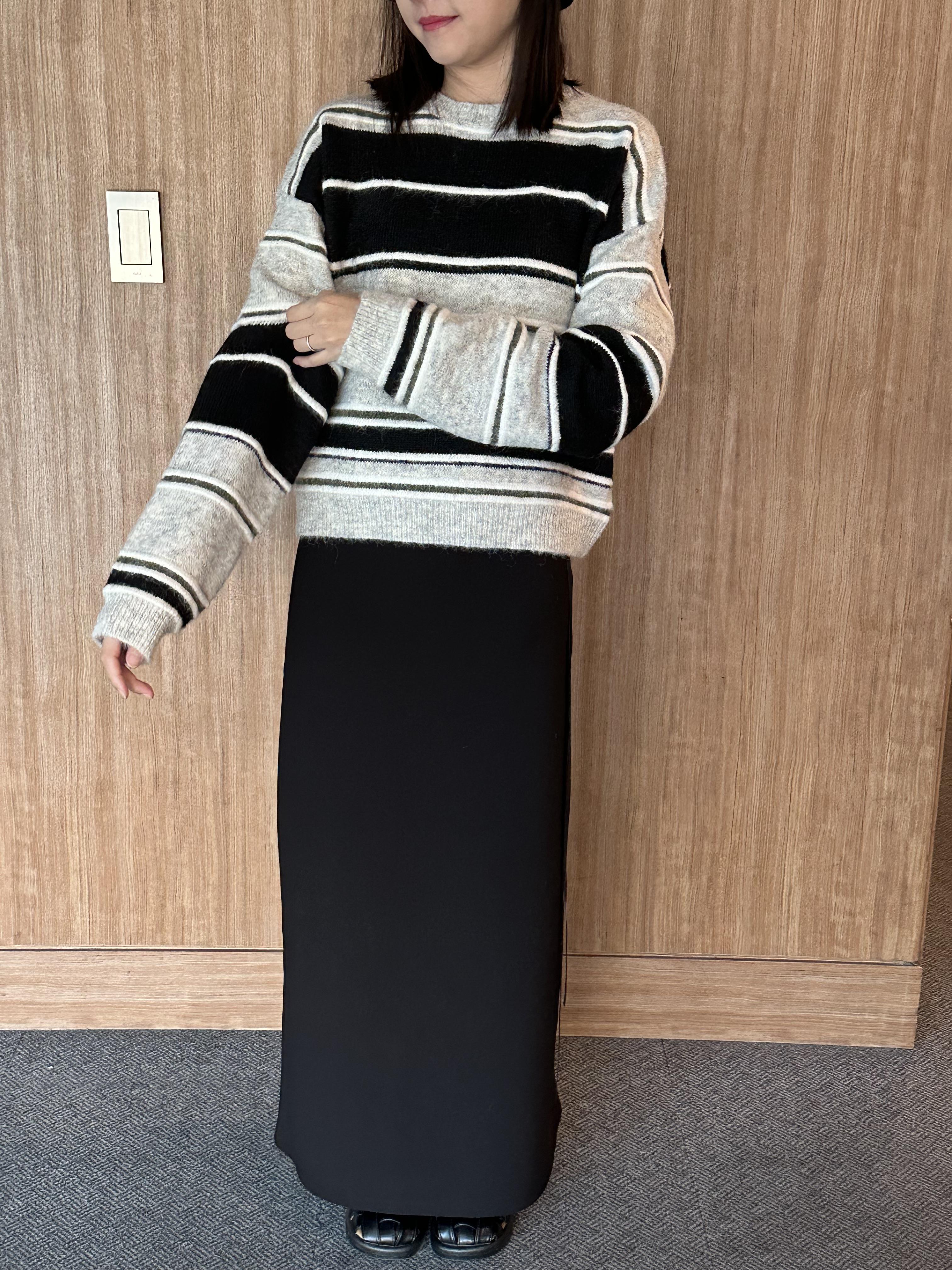 KR19 立體條紋針織上衣7