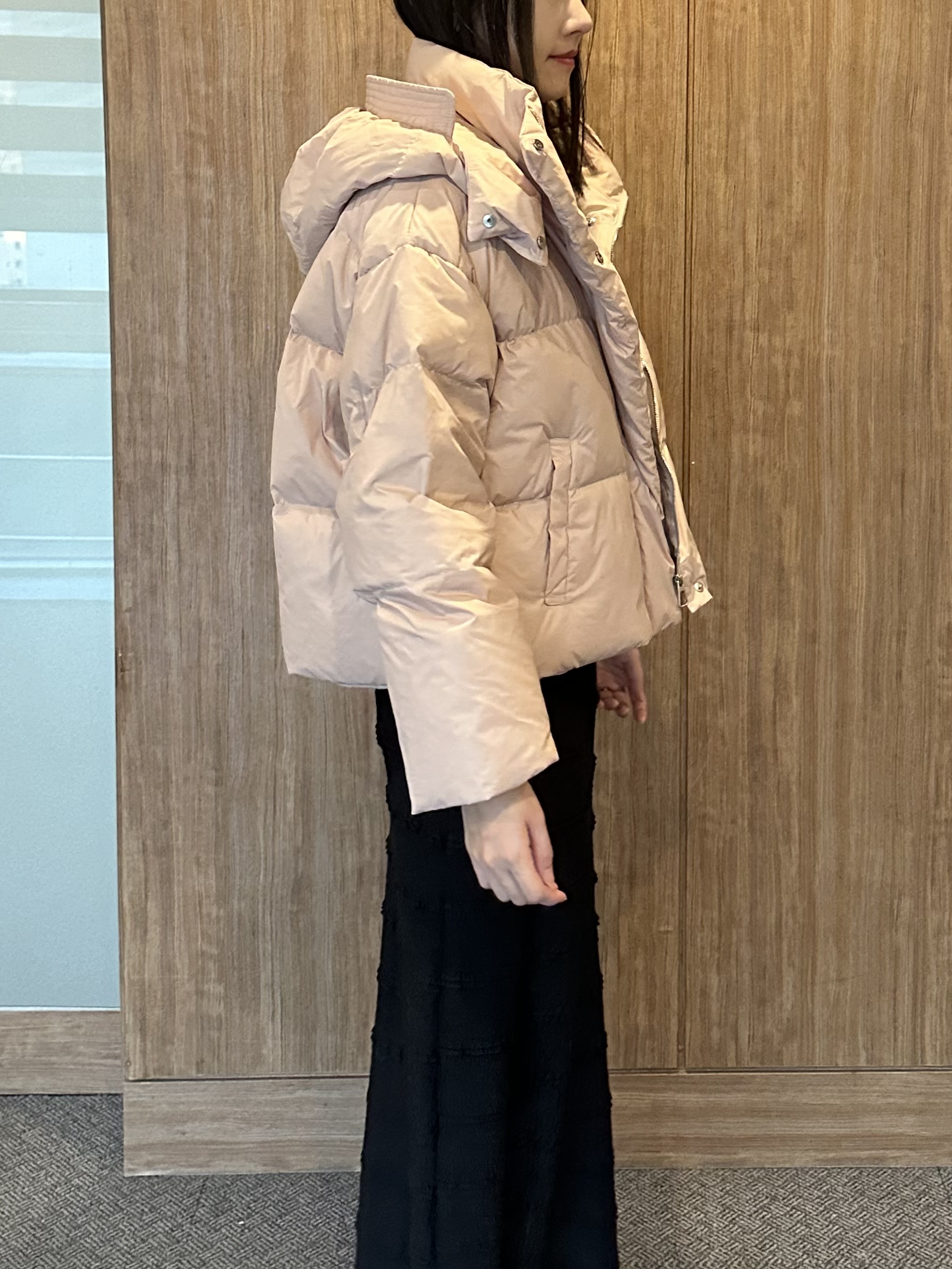 KR17 可拆式帽羽絨外套11