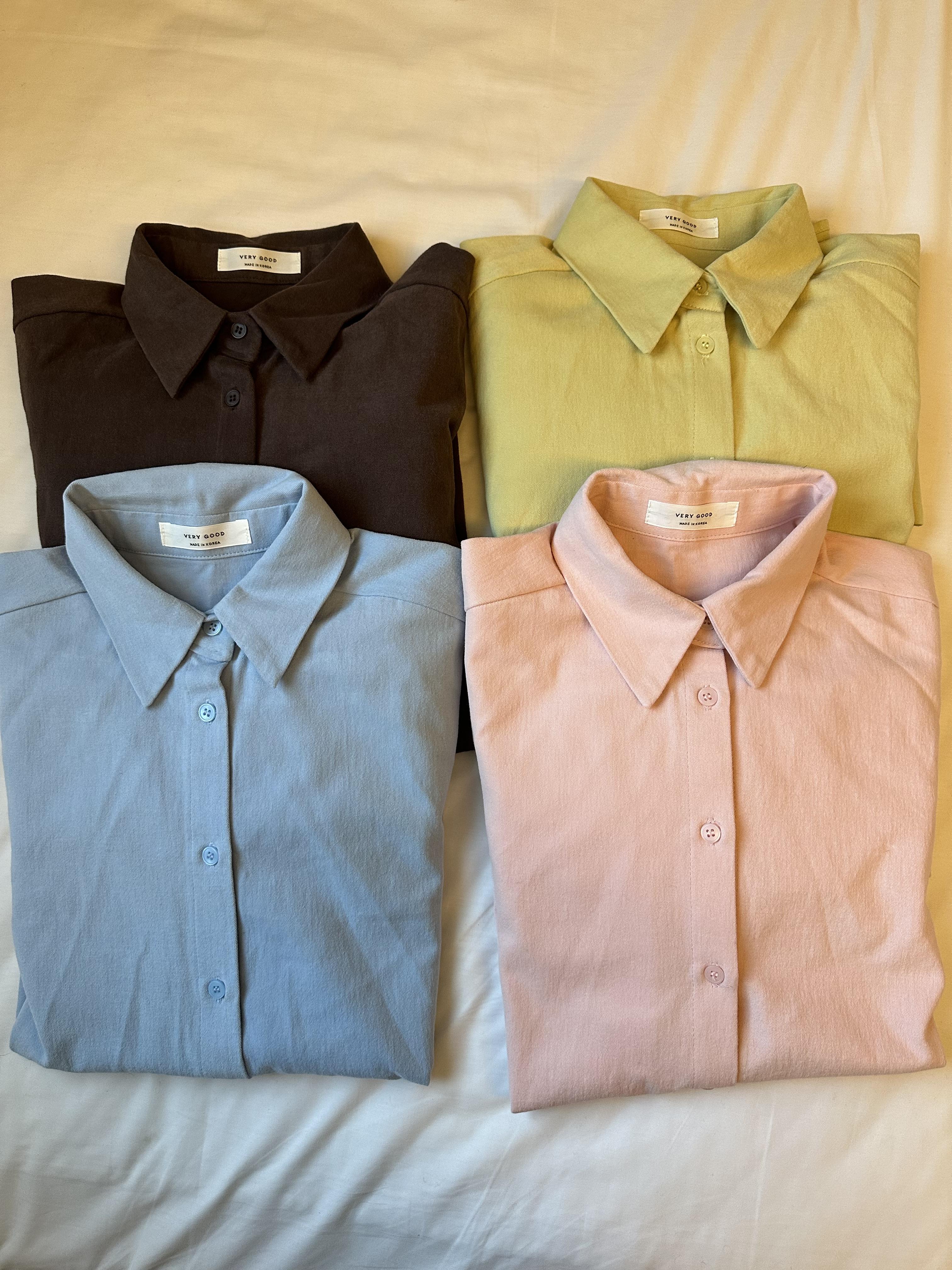 KR21 飽和色系襯衫2