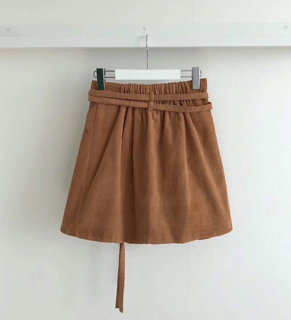 X11 秋冬系傘狀燈芯絨裙(千瑩款)10