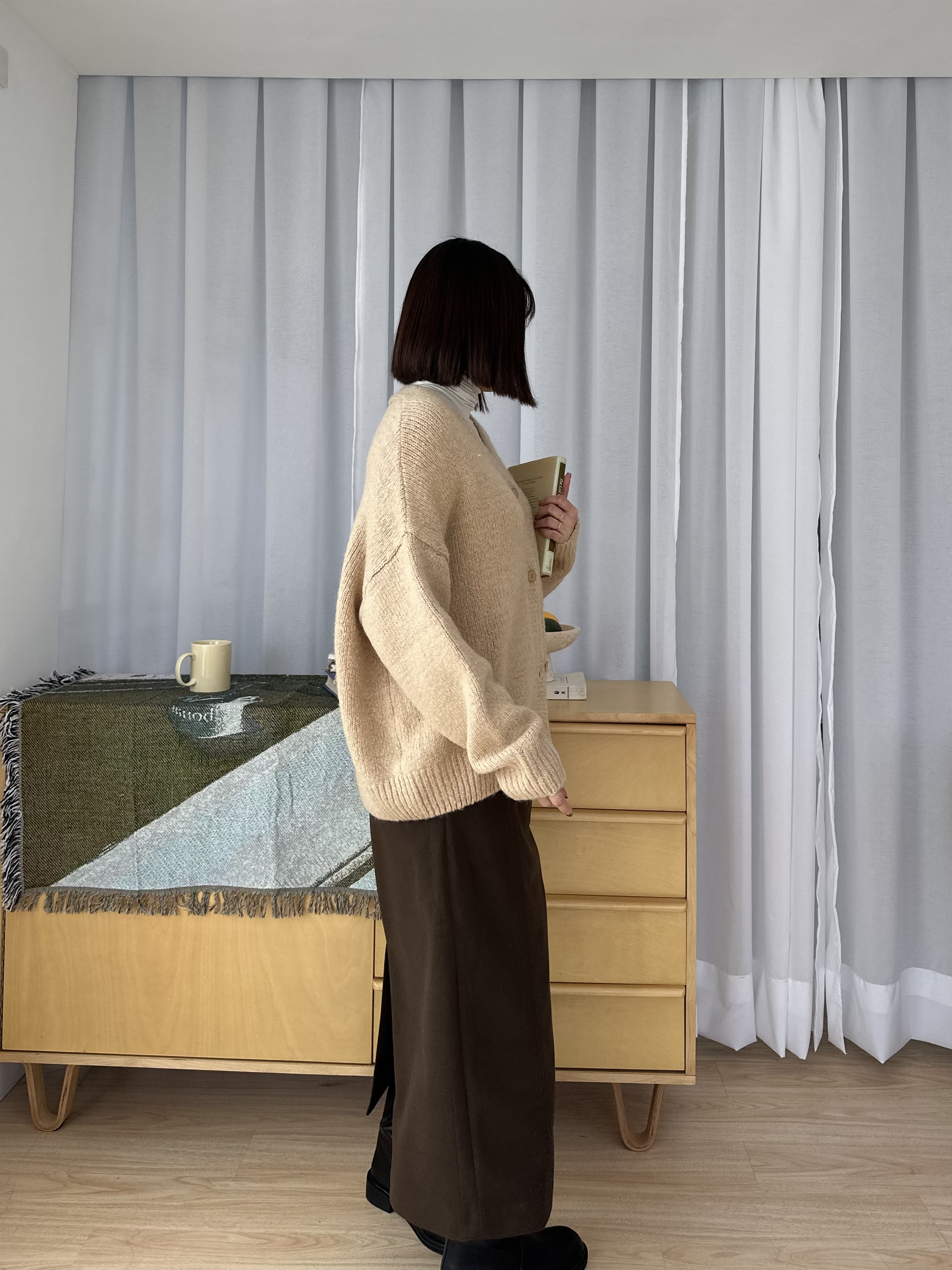 R14 英倫彈性直筒裙5