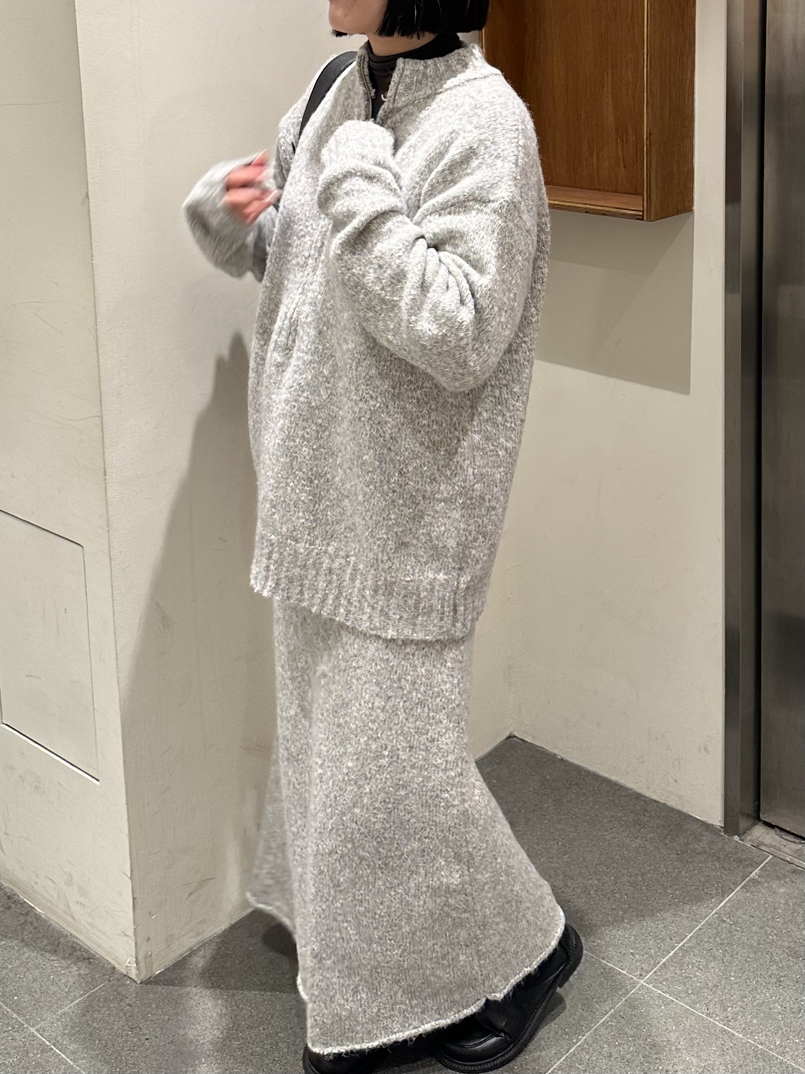 KR10 Set圓立領半拉鏈套裝7