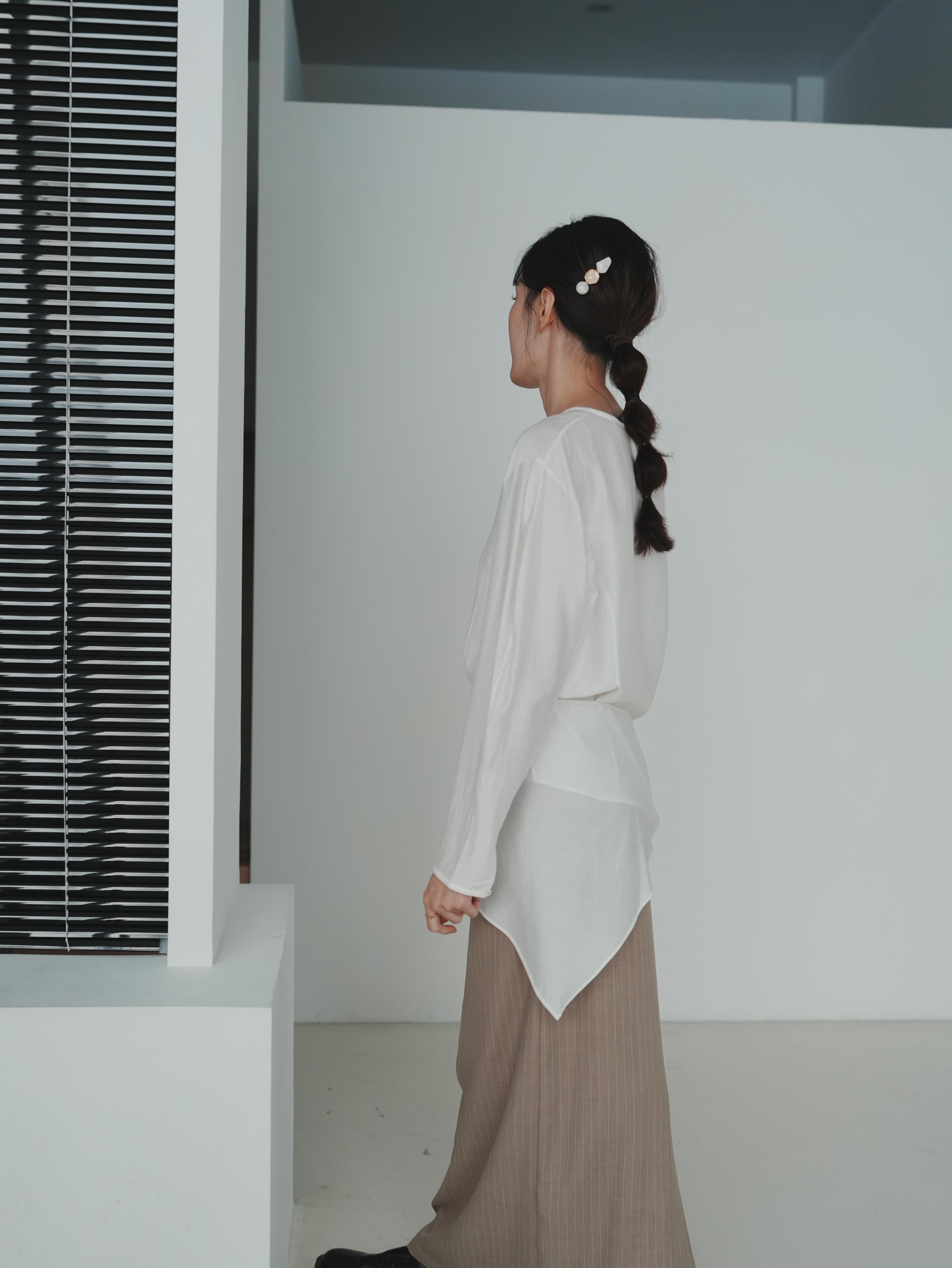 V05 細緻簡約上衣(附綁帶)5