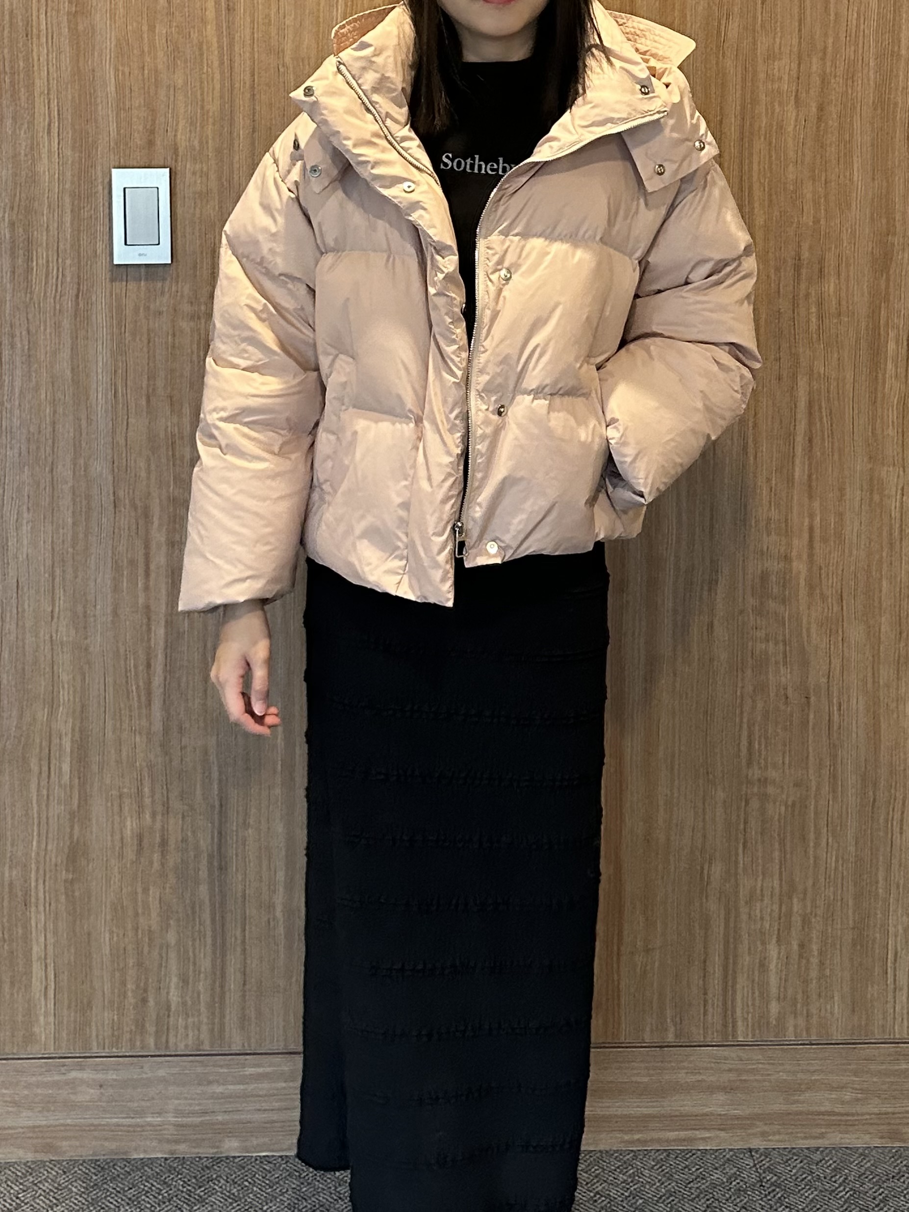 KR17 可拆式帽羽絨外套8