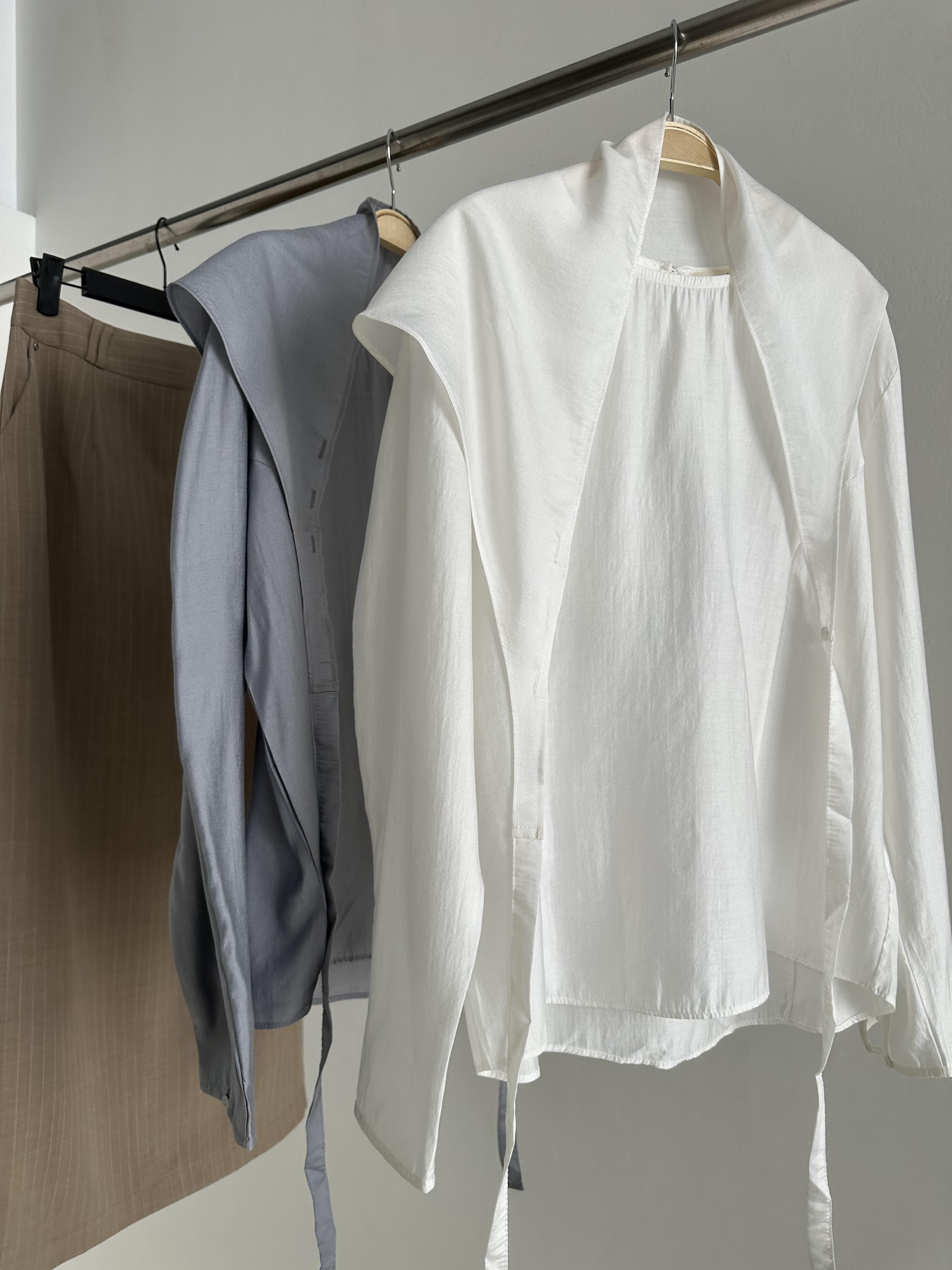 V05 細緻簡約上衣(附綁帶)9