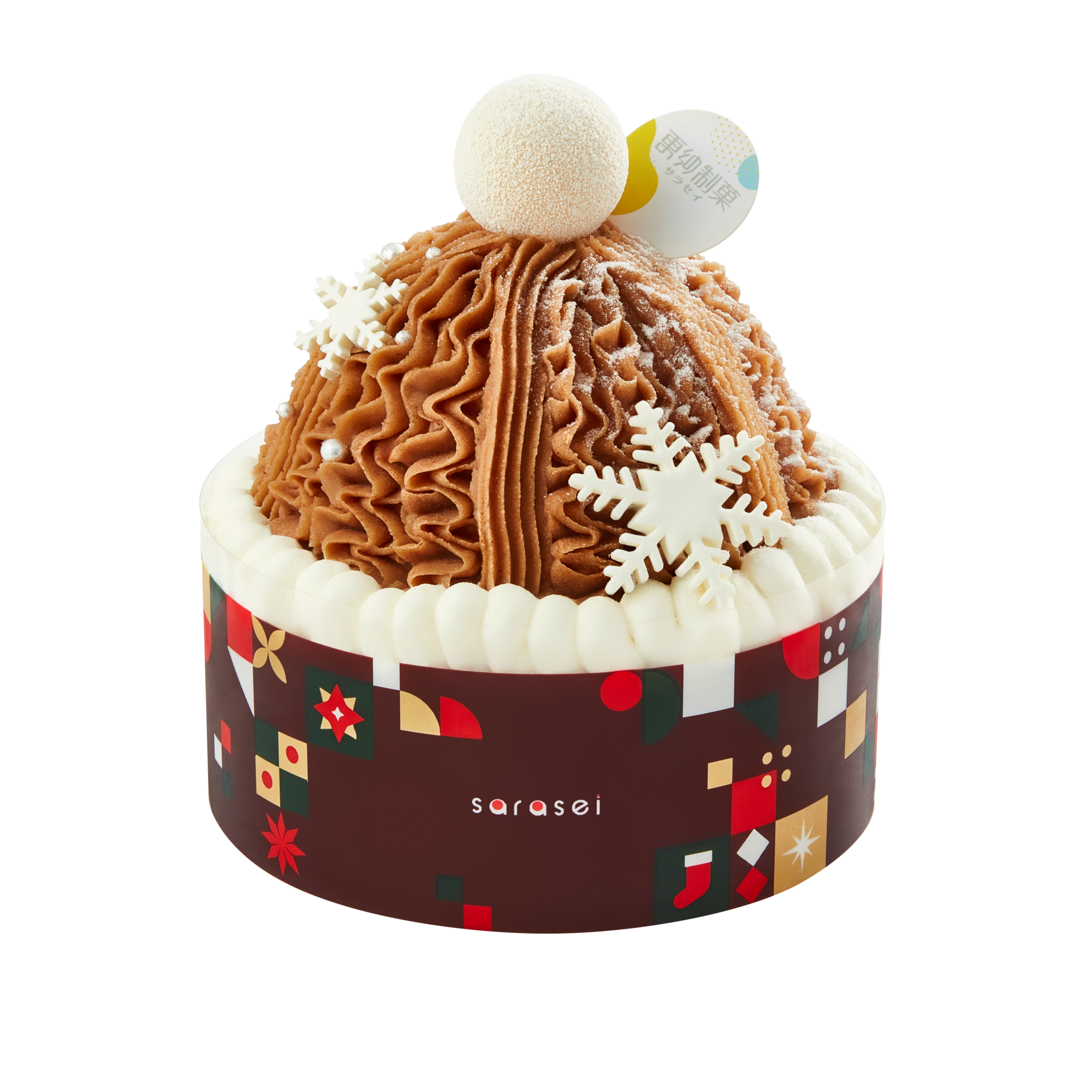 栗子焙茶聖誕帽 Chestnut & Hojicha Mousse Cake