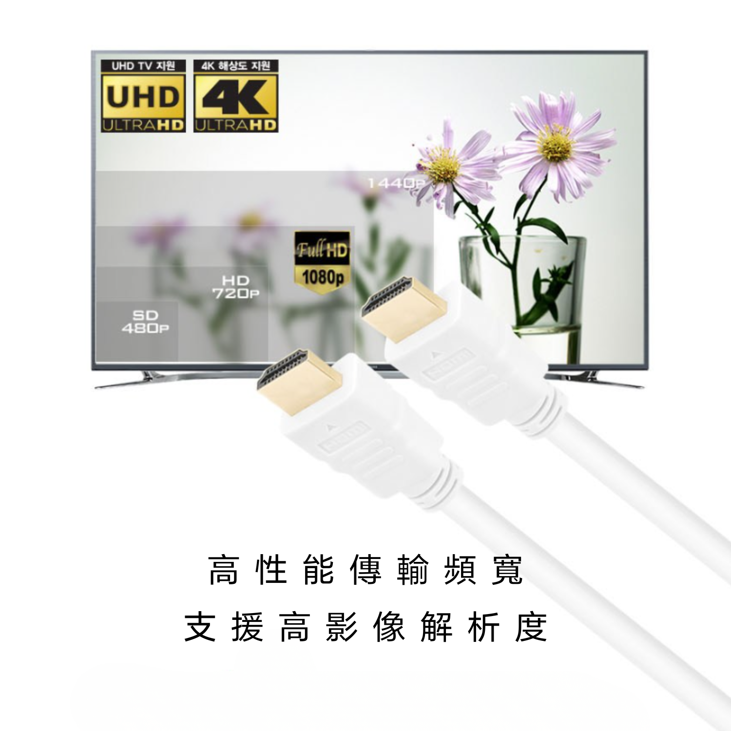 Pallarify 4K高畫質影音傳輸線 HDMI to HDMI3