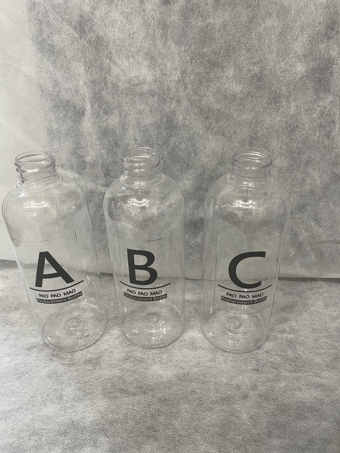 美容儀器空瓶(一組三個)