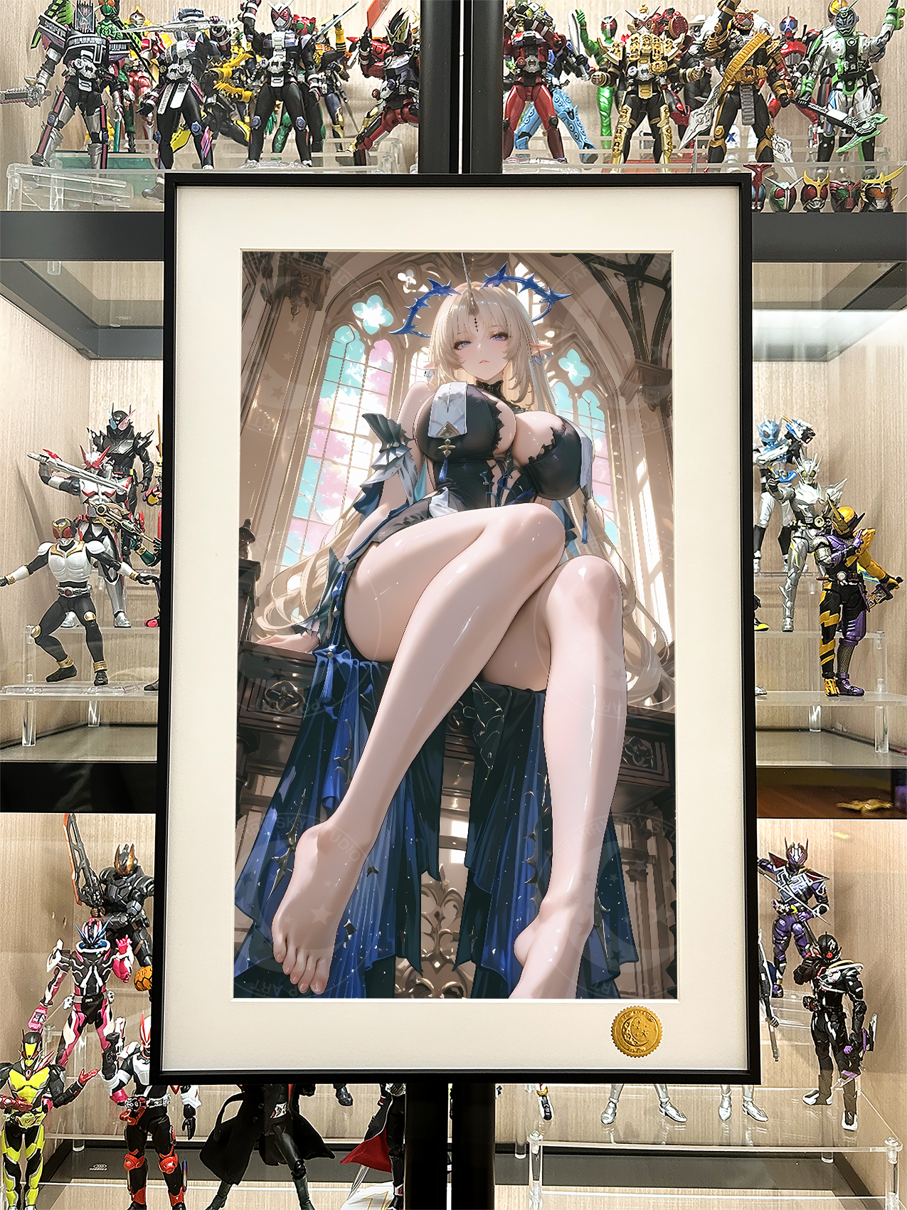 【週邊】星空工作室－鳴潮 坐姿卡提希婭 裝飾畫