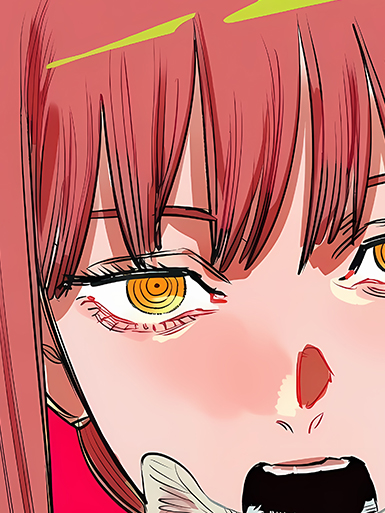 【週邊】巴洛克－鏈鋸人 貓咪瑪奇瑪 裝飾畫&冰箱貼