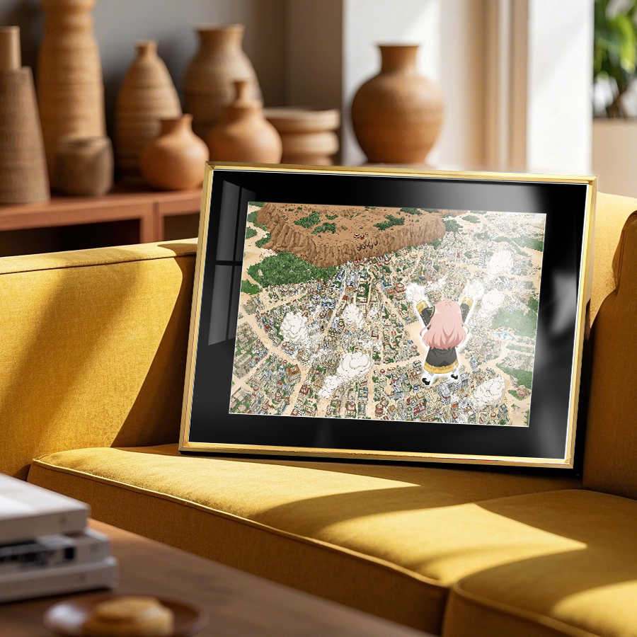 【週邊】千鳥社－SPY×FAMILY 木葉村的阿妮亞 裝飾畫