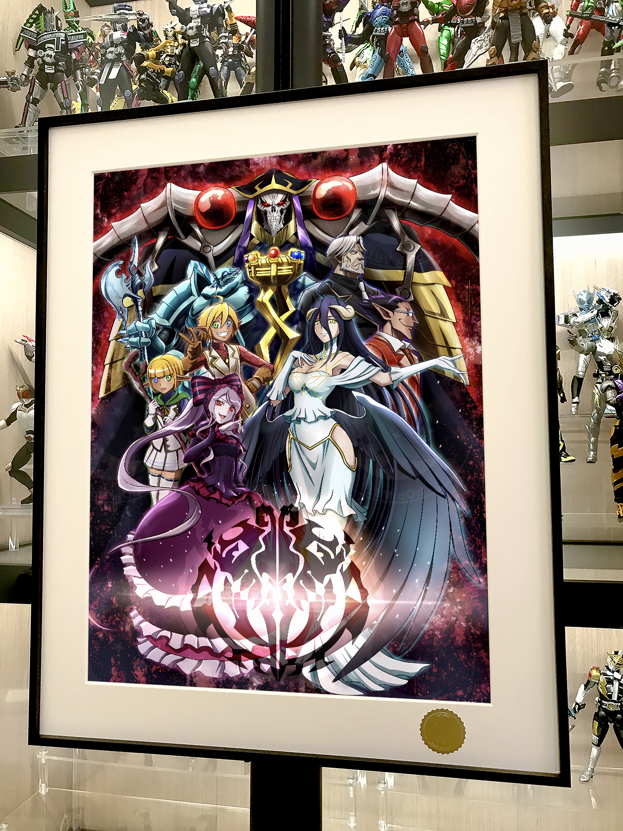 【週邊】星空工作室－OVERLORD 骨王 裝飾畫