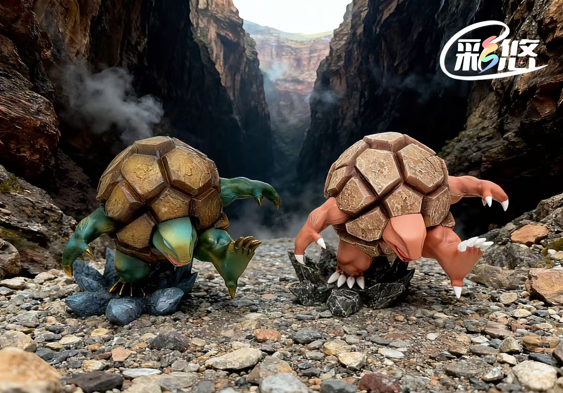 【寶可夢】彩悠工作室－白銀大會 小智vs小茂陣容 第七彈 小茂王牌 隆隆岩