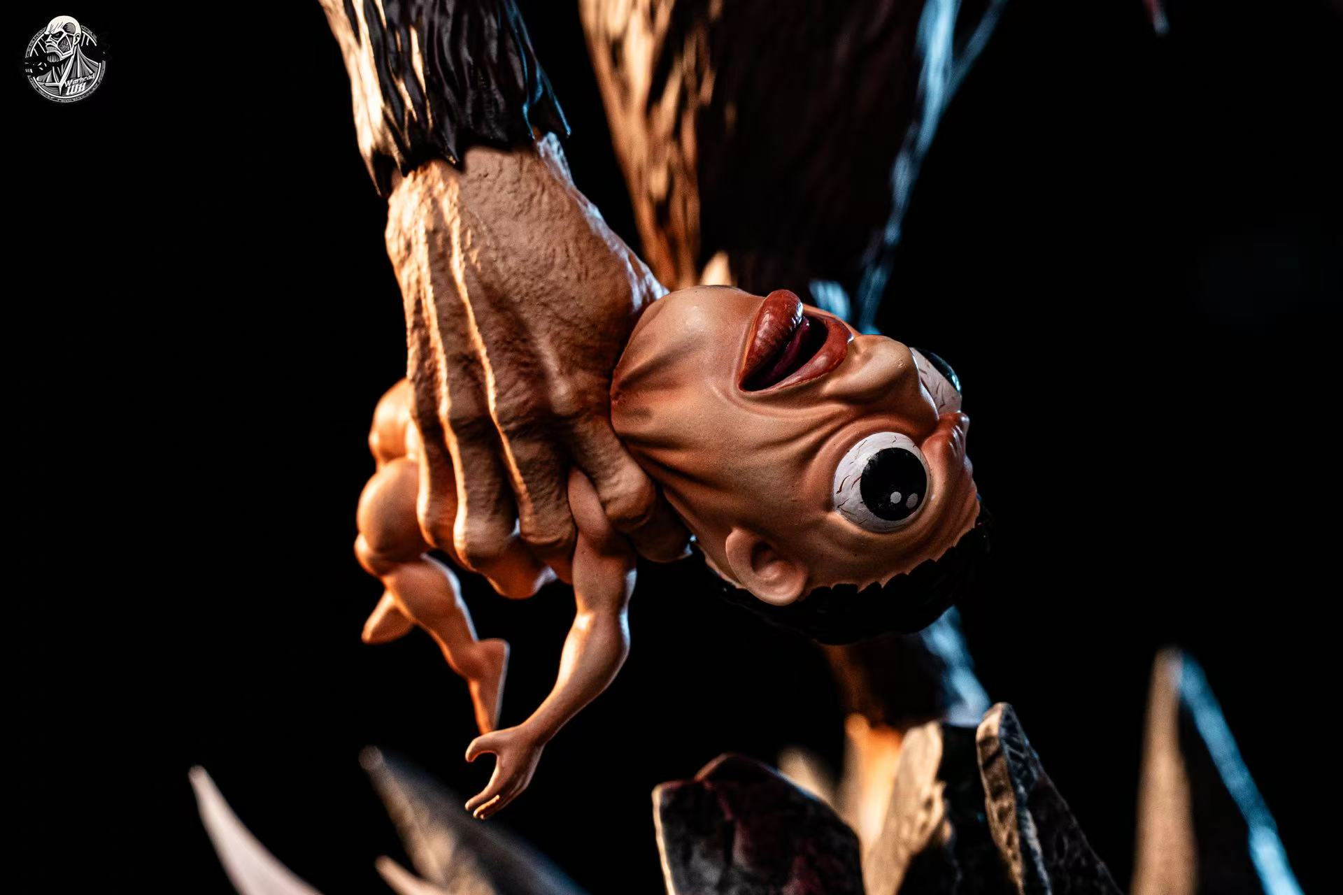 【進擊的巨人】Warhead－石像門神 巨人系列 第二彈 獸之巨人