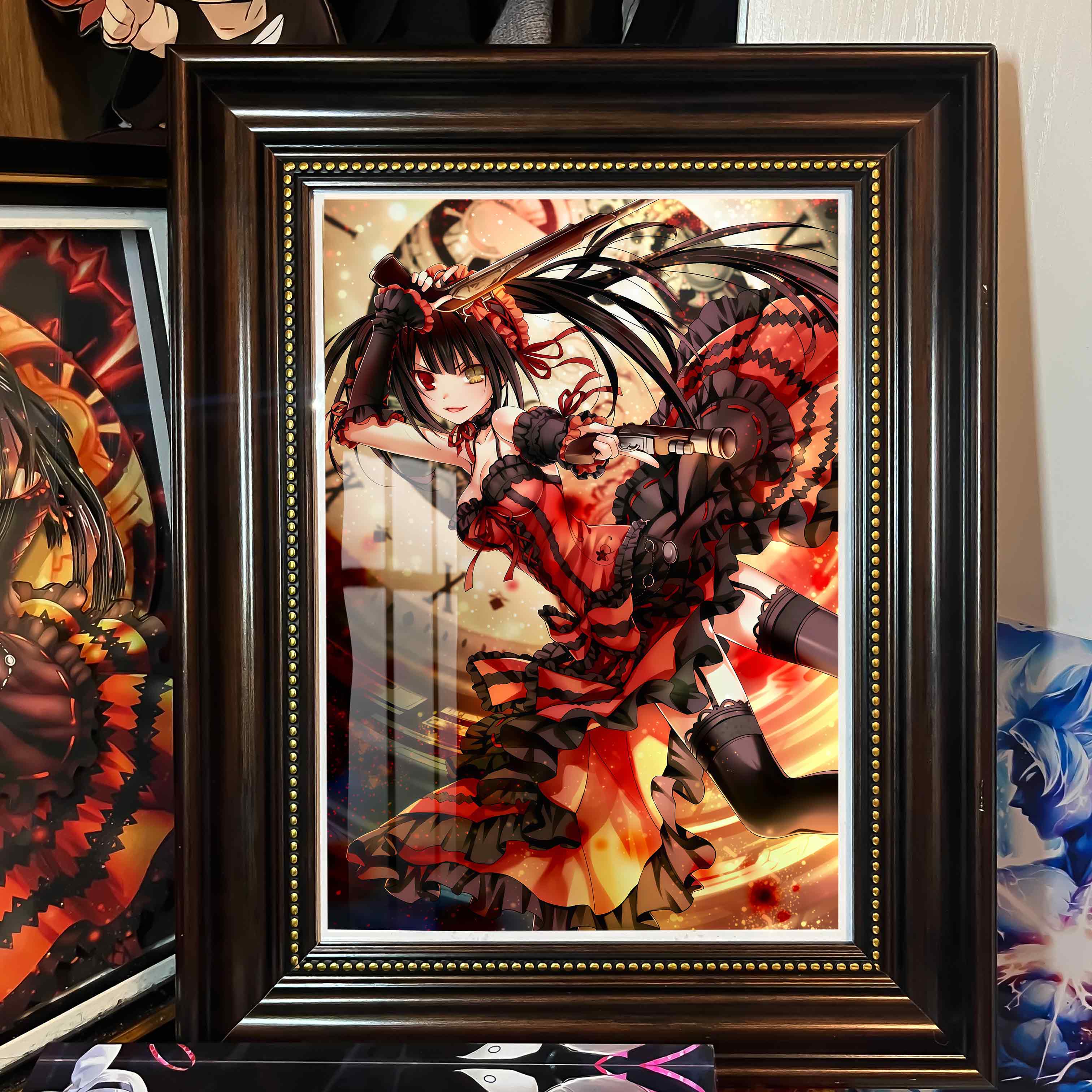 【週邊】阿喵畫社－約會大作戰 時崎狂三 復古擺台