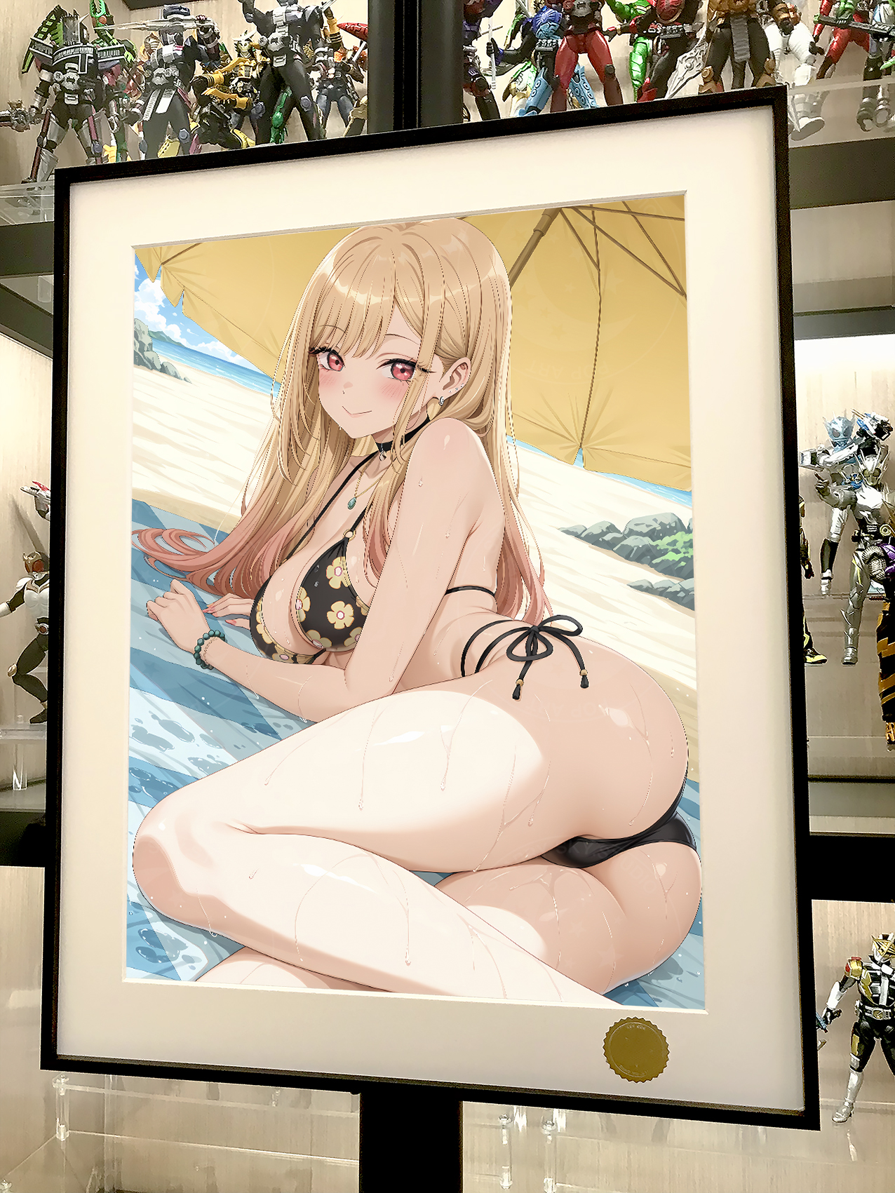 【週邊】星空工作室－戀上換裝娃娃 沙灘喜多川 海夢 裝飾畫