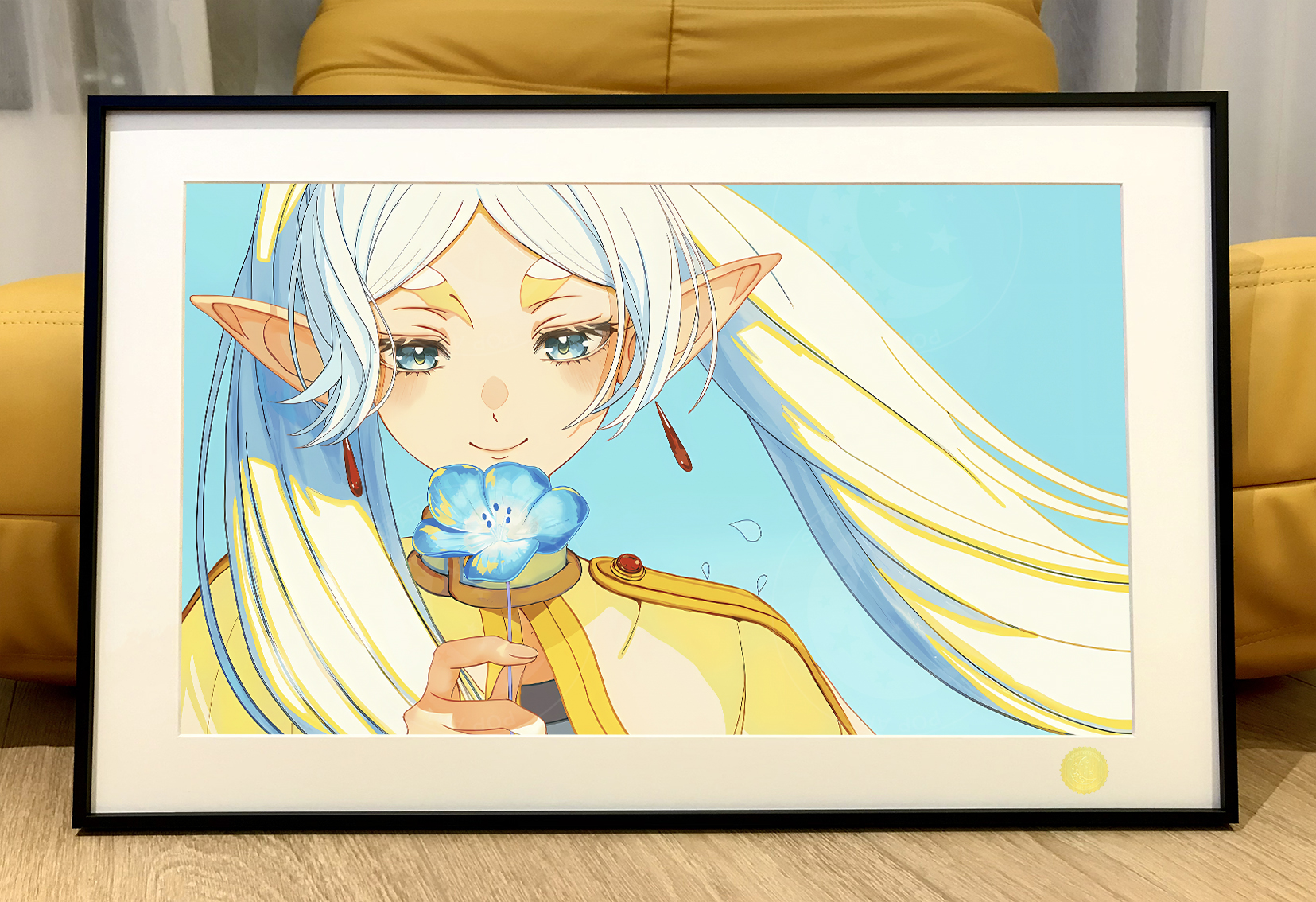 【週邊】星空工作室－葬送的芙莉蓮 花之芙莉蓮 裝飾畫