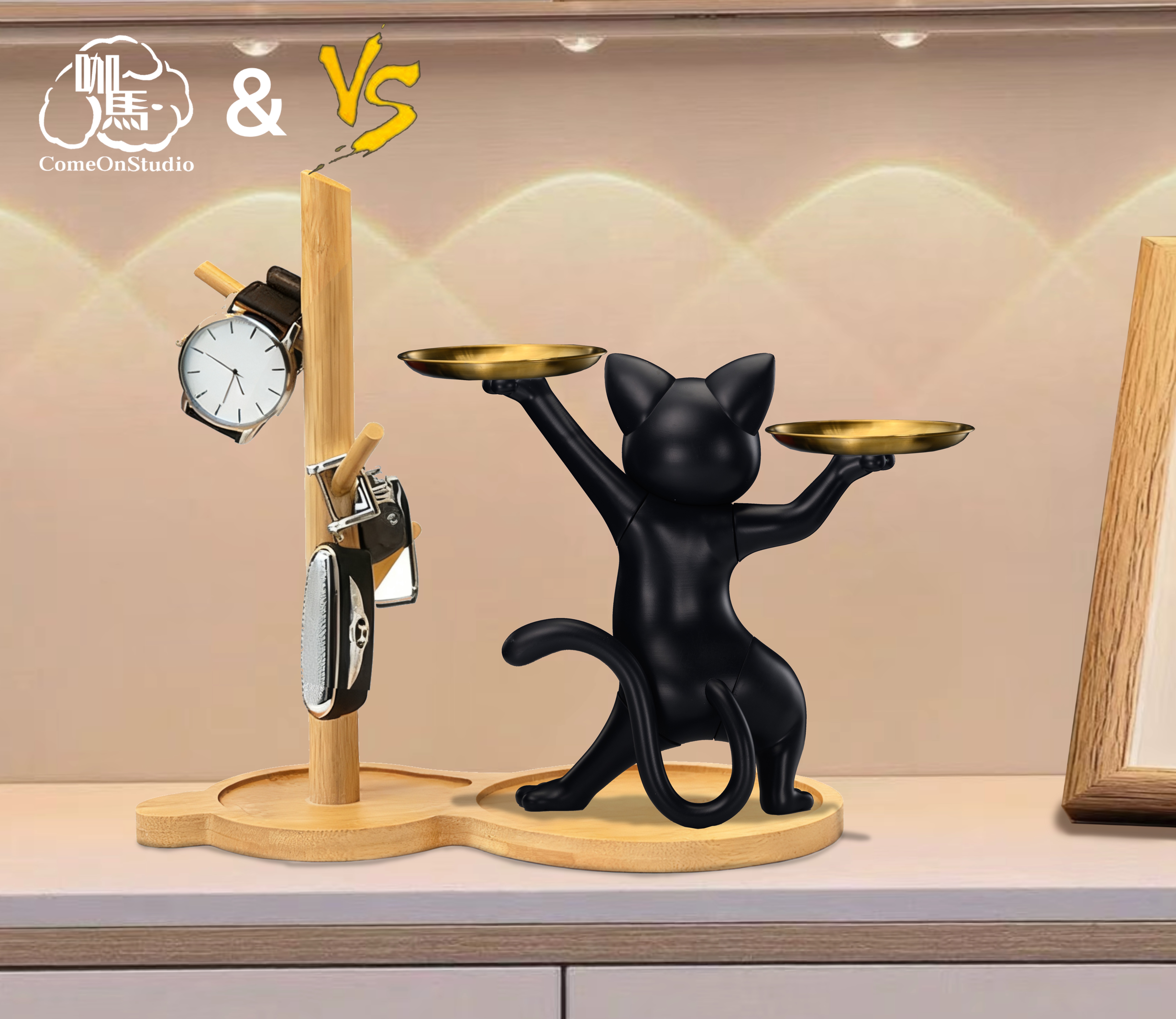 【美少女戰士】VS x 咖馬模玩－收納托盤 露娜