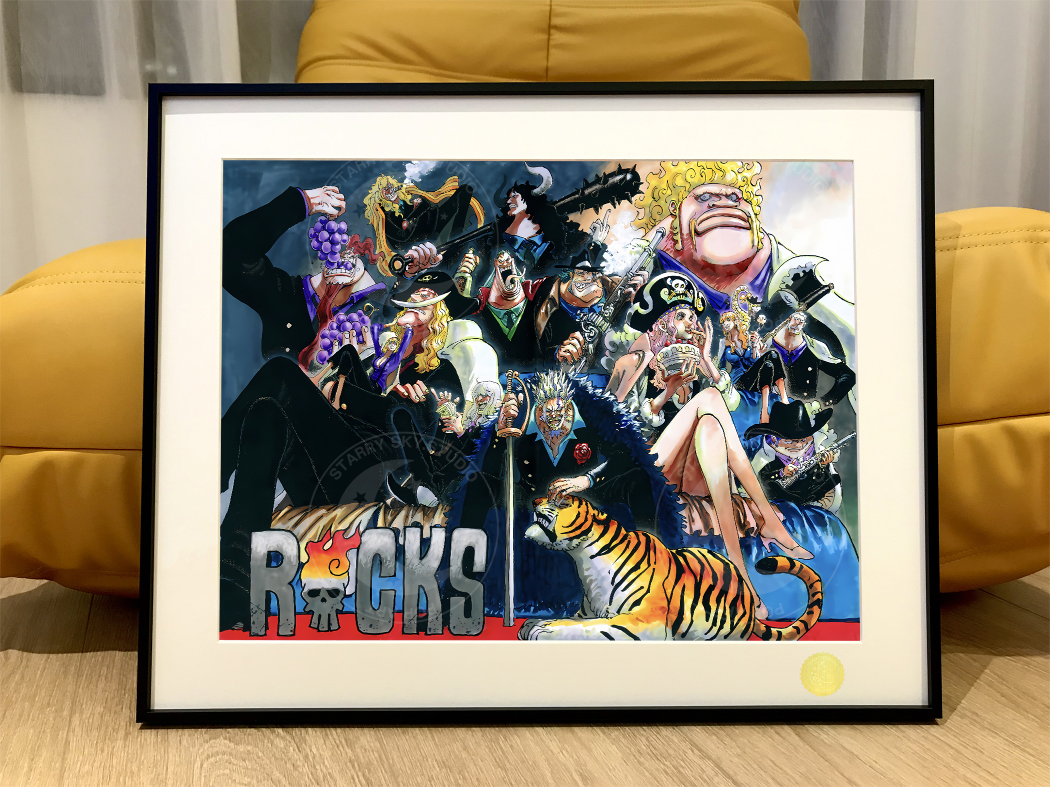 【週邊】星空工作室－洛克斯海賊團 神之谷大戰 裝飾畫
