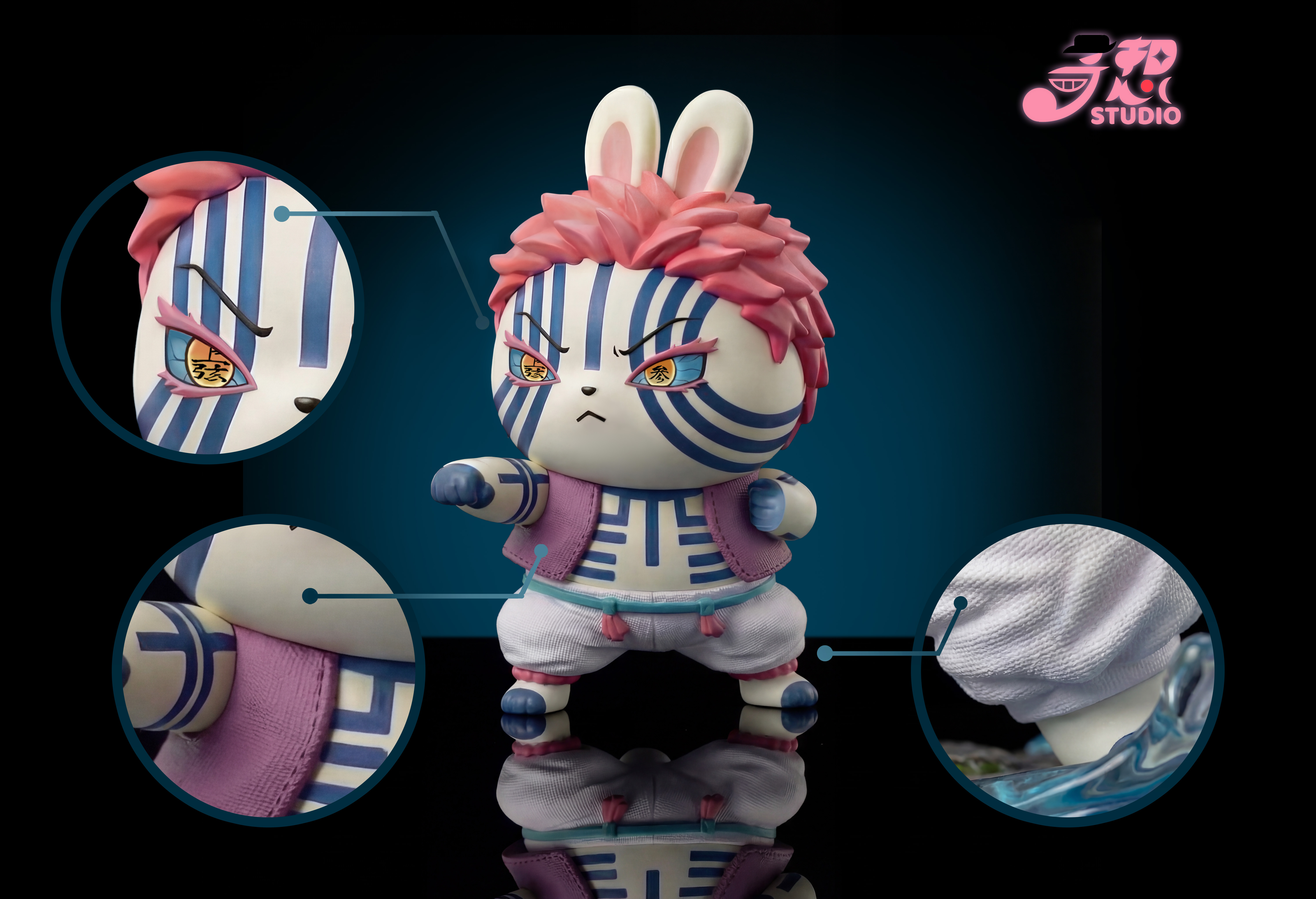 【鬼滅之刃】奇想STUDIO－同人Q版烏撒奇系列 第一彈 猗窩奇