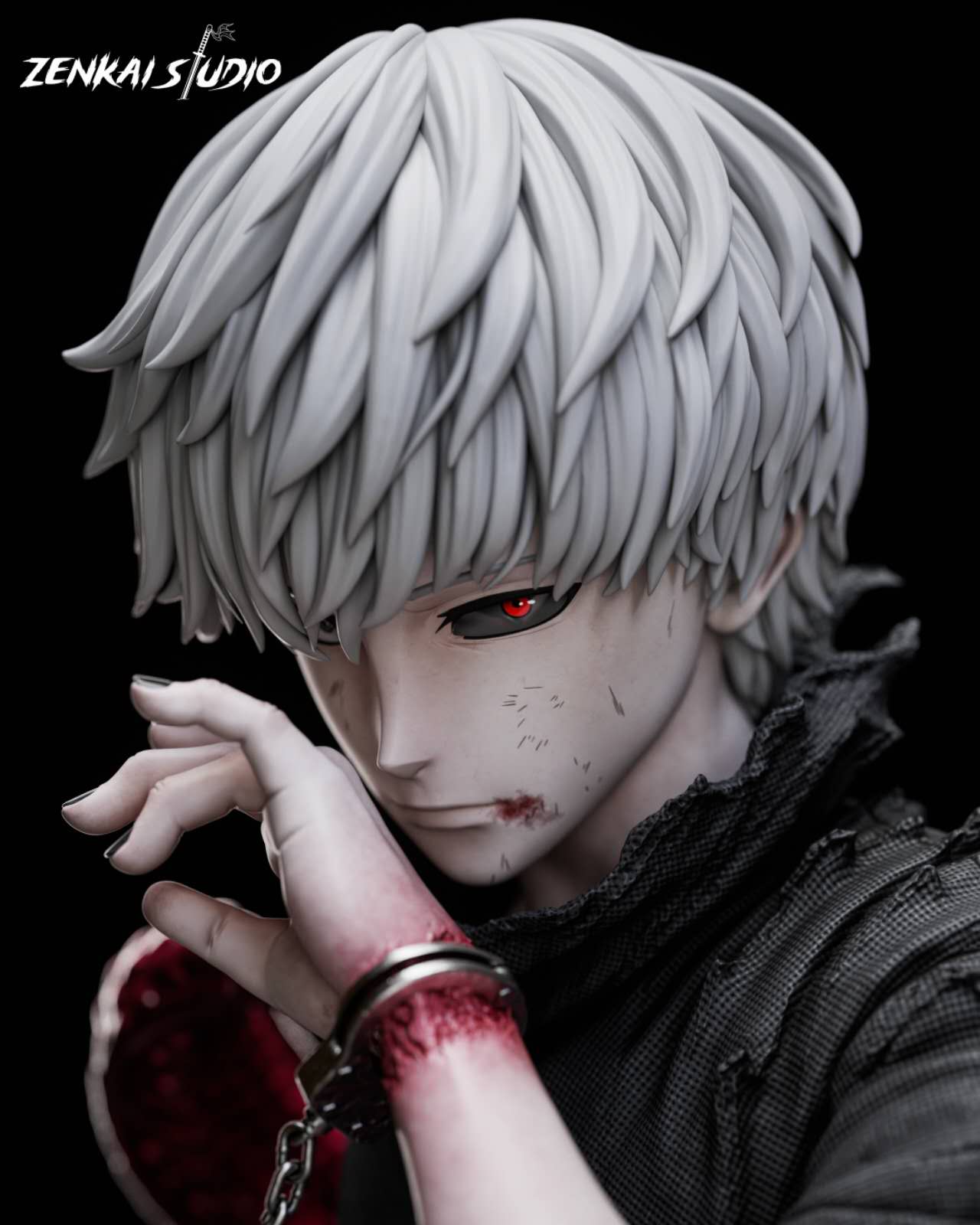 イルミ铁幕-studio 金木研 東京喰種】鐵幕Studio-金木研| 東京喰種| 所有商品- 【GK雕像