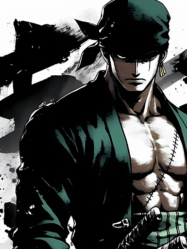 【週邊】巴洛克－海賊王 大劍豪 裝飾畫&冰箱貼