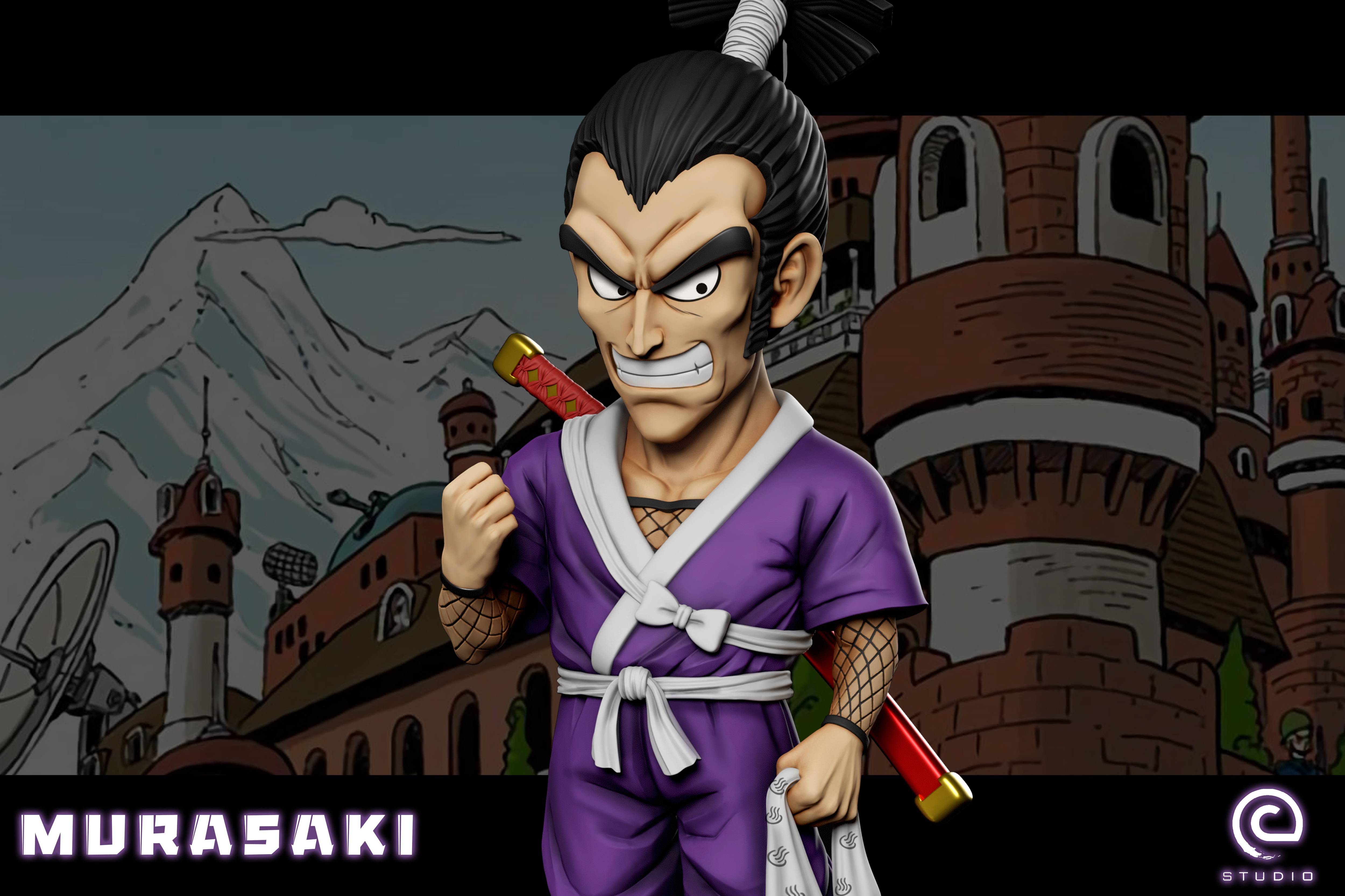 【七龍珠】C-STUDIO－紅緞帶軍團 紫軍曹