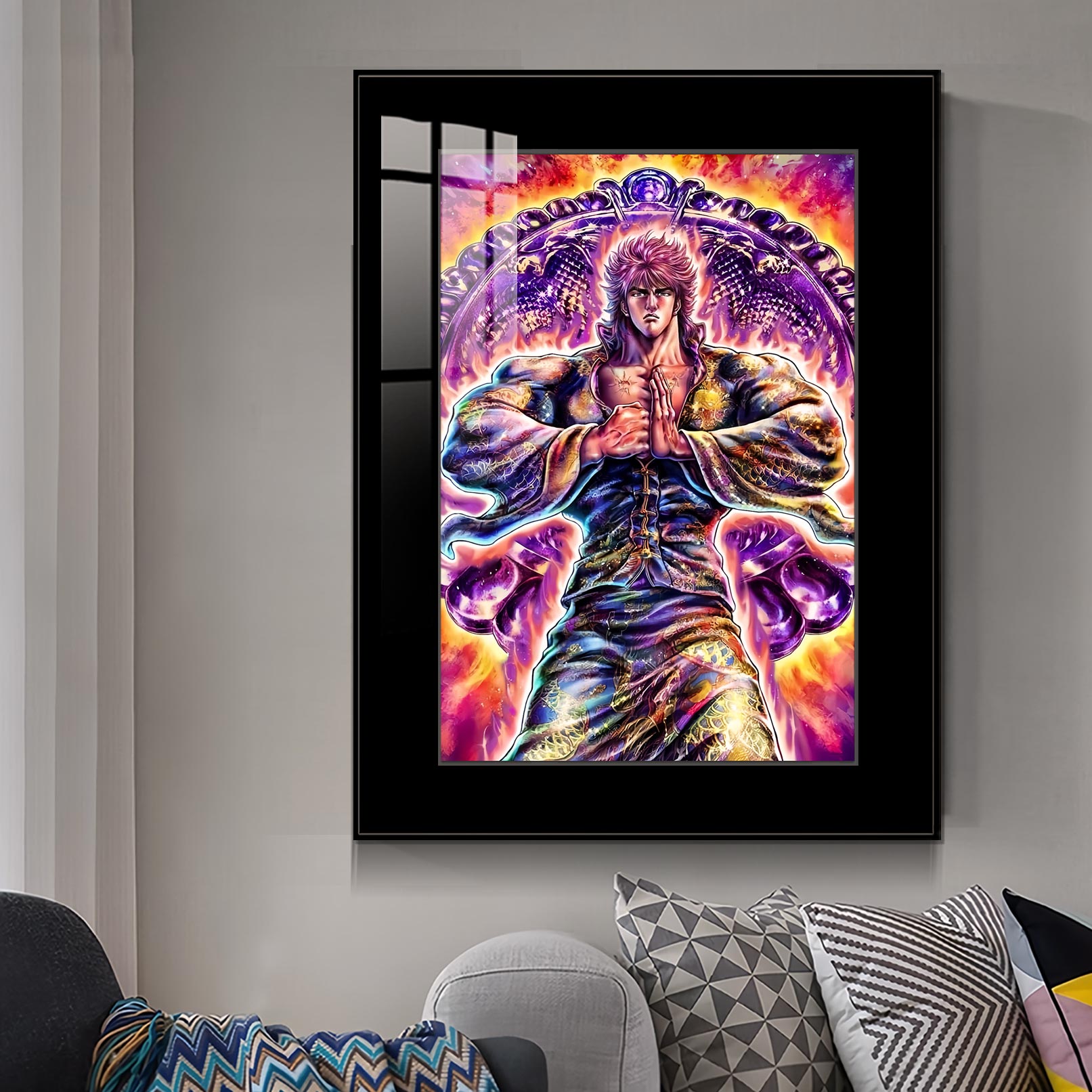 【週邊】橘子工作室－北斗神拳 健次郎 裝飾畫