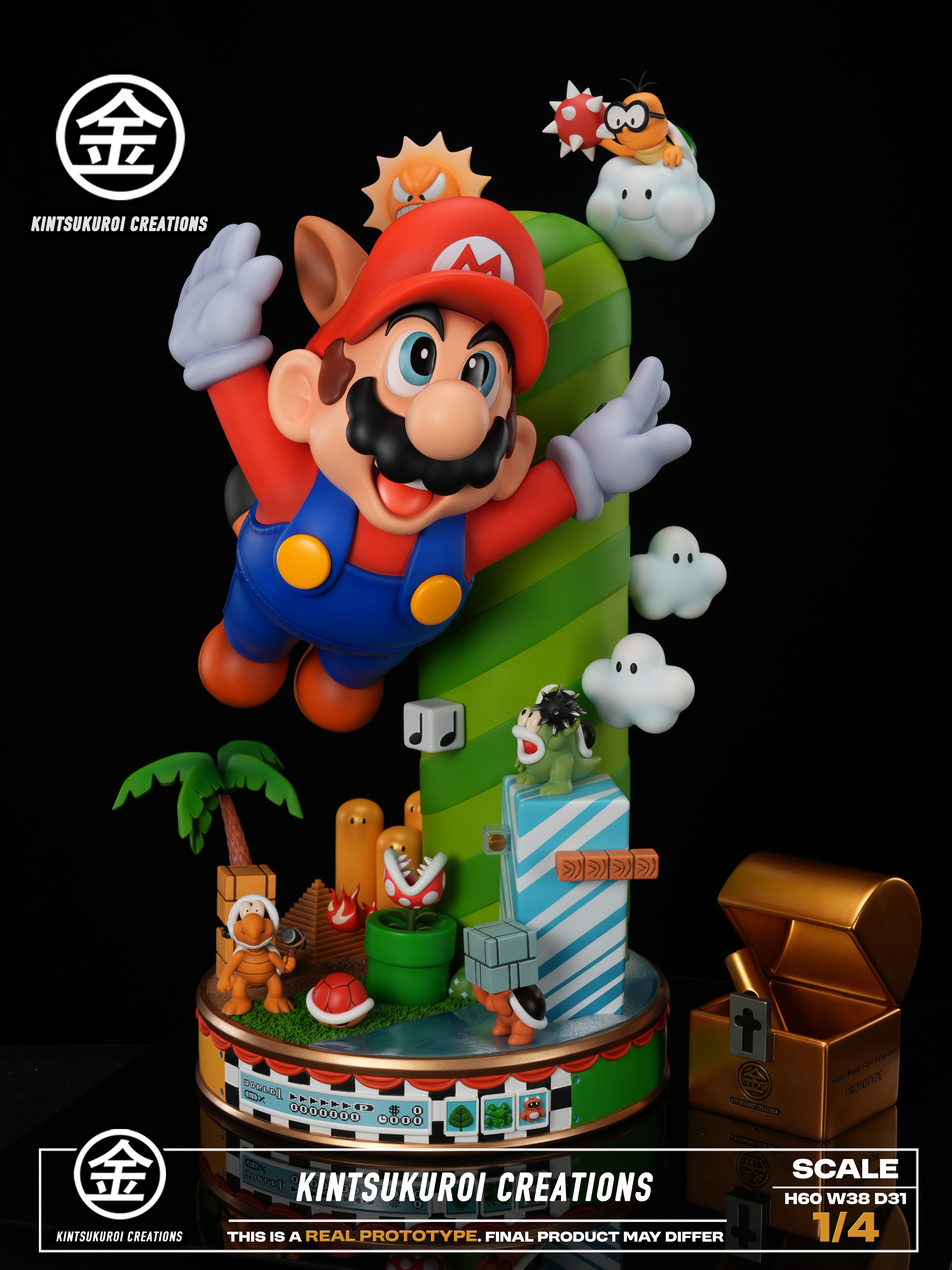 【電玩】KINTSUKUROI CREATIONS－Mario Bros 3