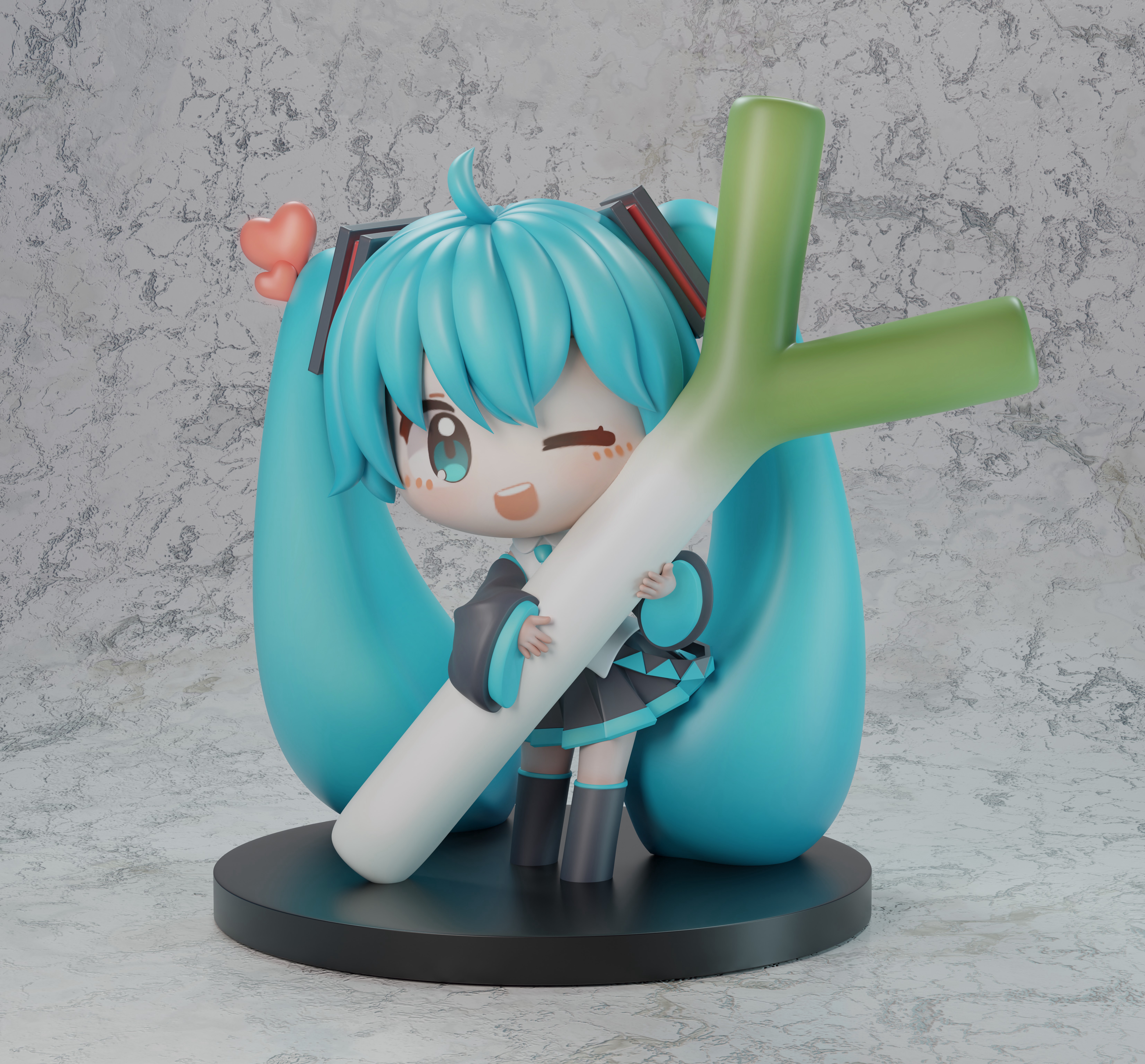 MoKu Studio VOCALOID 初音ミク Jack-o pose（初音ミク (Hatsune