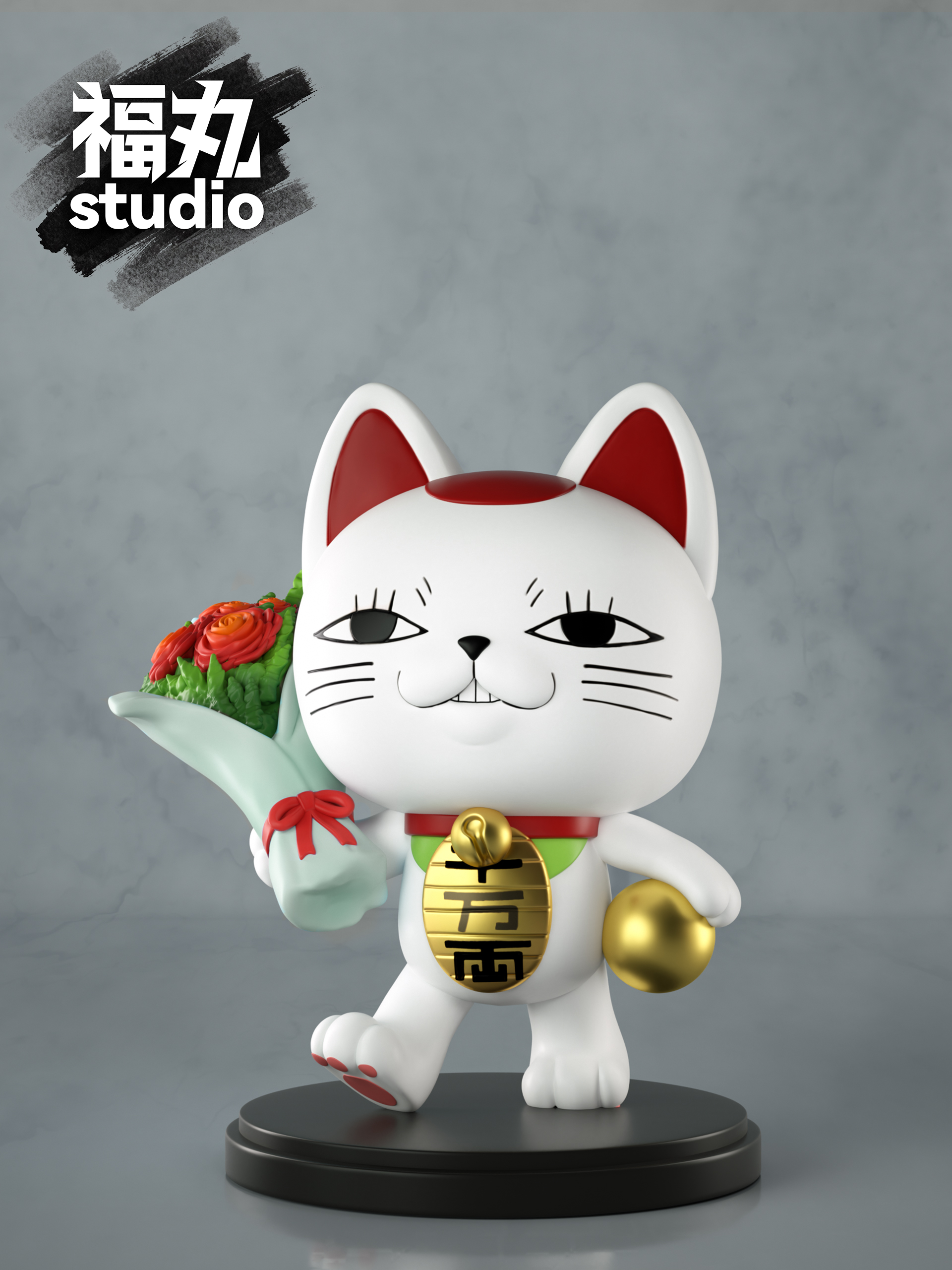 【膽大黨】福丸 FUWAN STUDIO－捧花高速婆婆