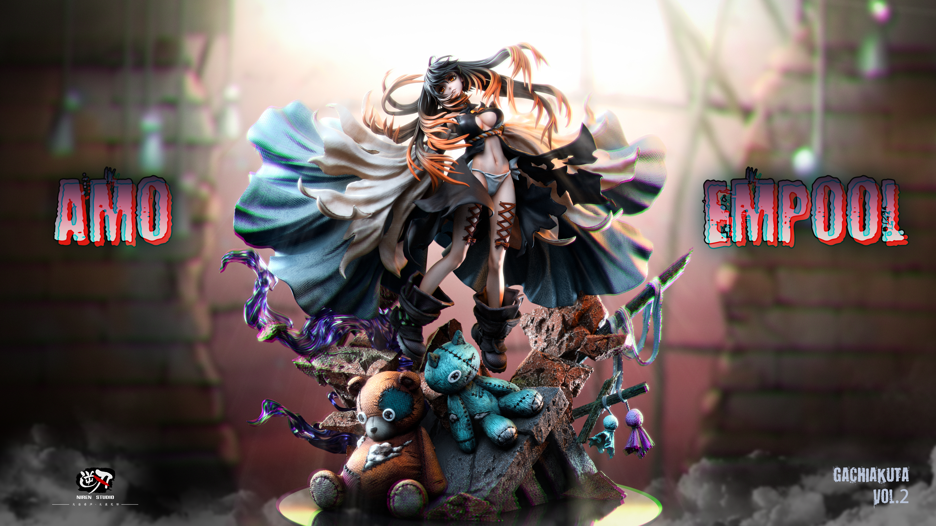 【GACHIAKUTA】逆刃工作室－廢淵戰鬼系列 第二彈 阿莫