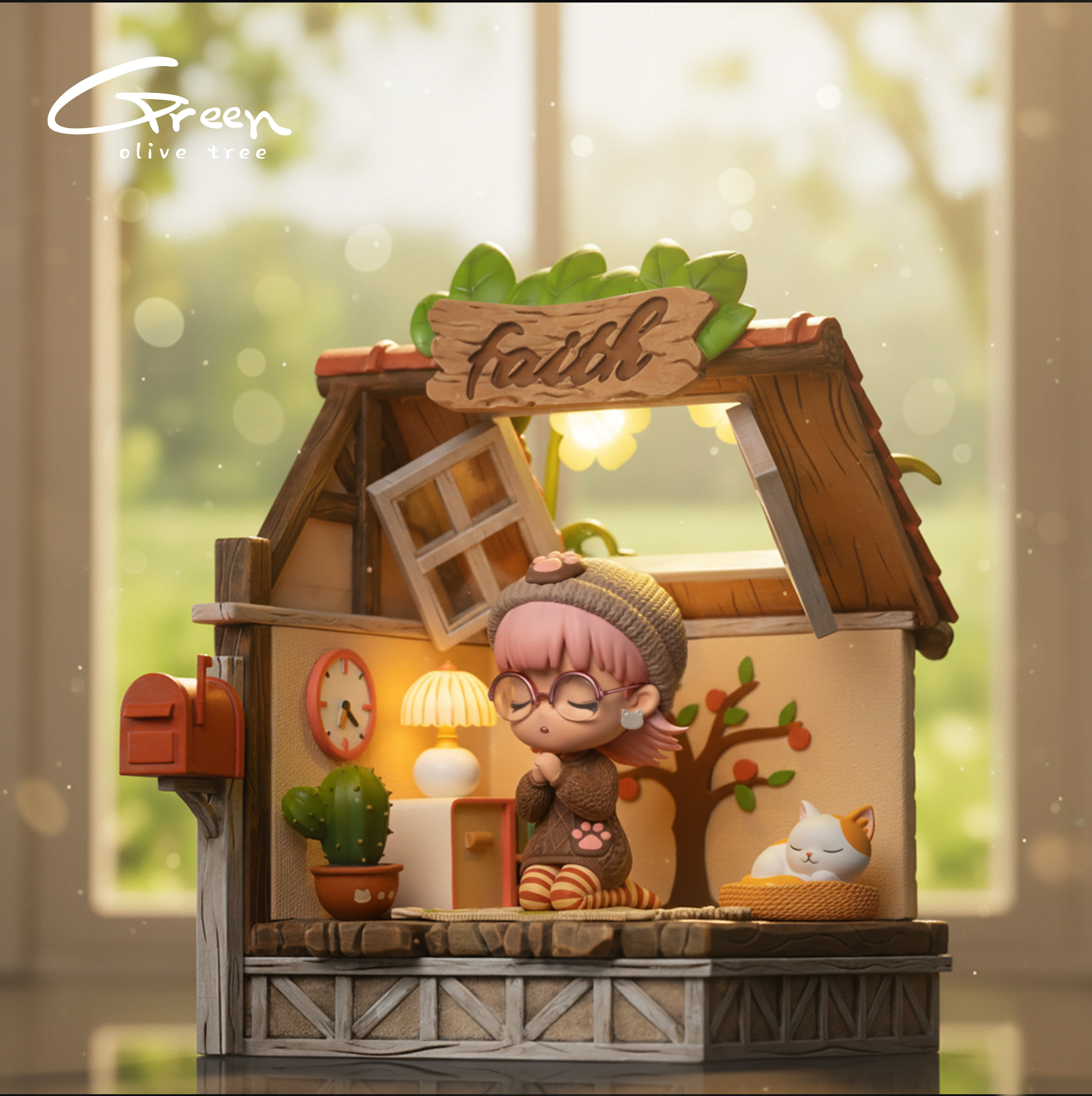 【原創授權】橄欖樹 Green Olive Tree-少女Phoebe 在為你祈禱 【原創授權】橄欖樹 Green Olive Tree-少女Phoebe 在為你祈禱