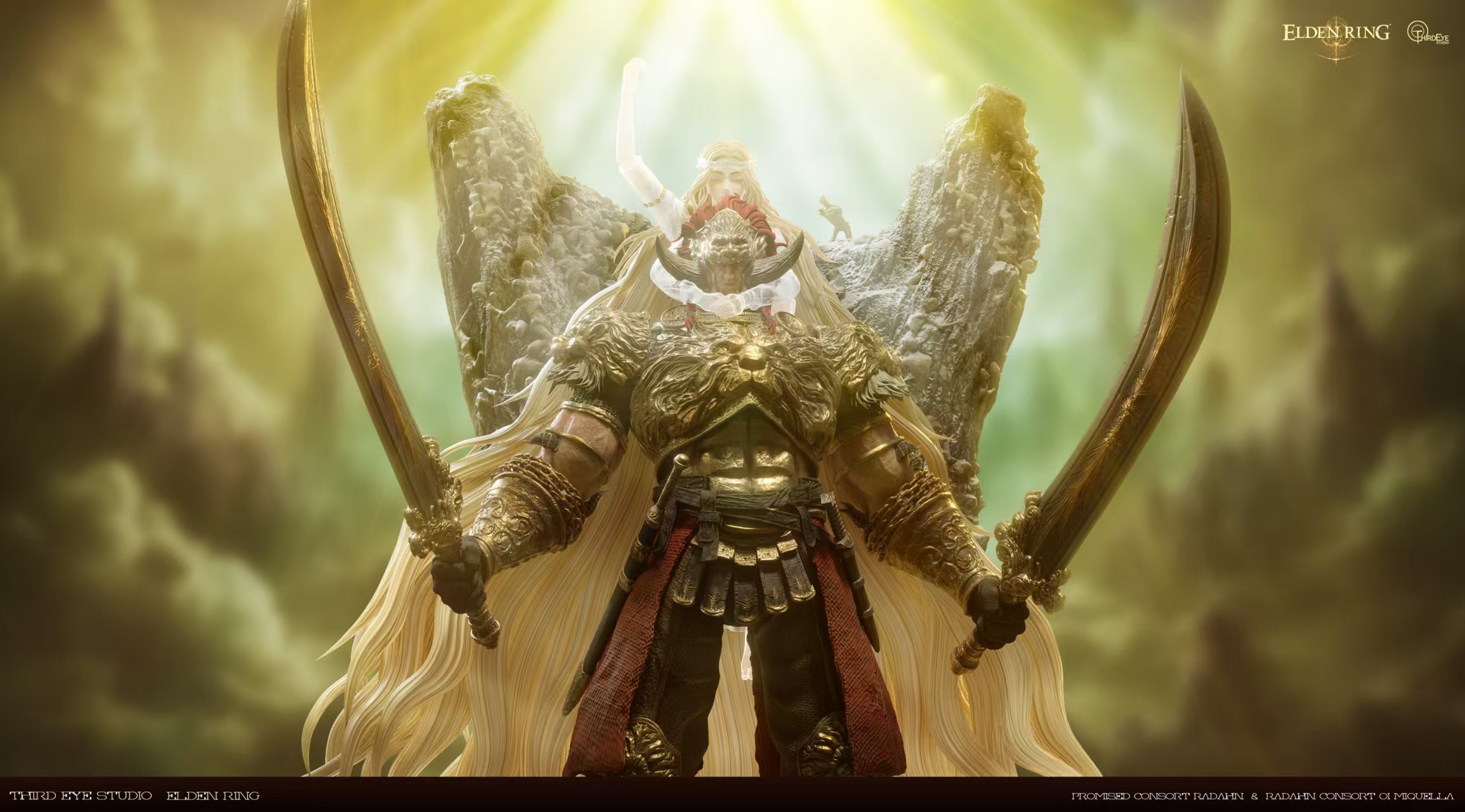 【艾爾登法環】Third Eye Studio－老頭環系列 03 約定之王 拉塔恩＆米凱拉的王 拉塔恩