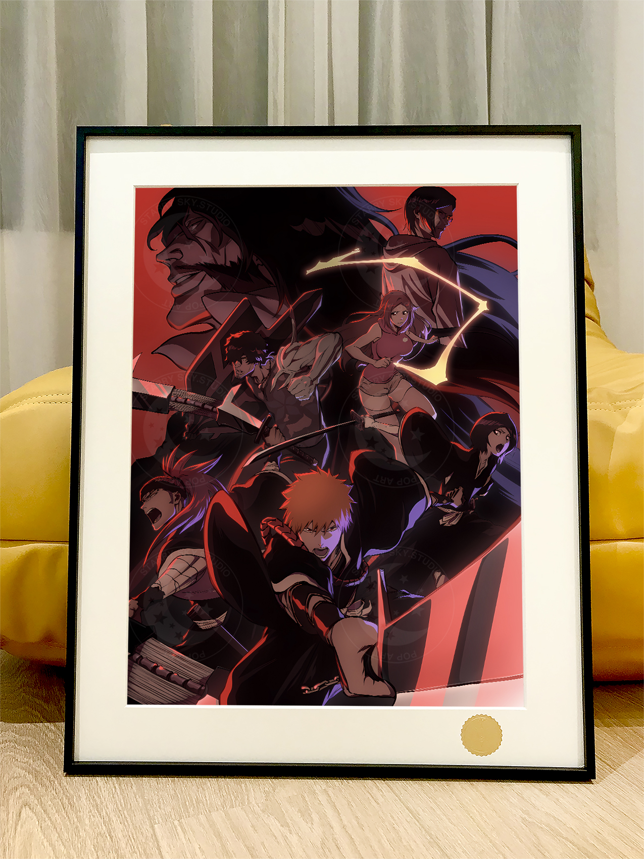 【週邊】星空工作室－死神 死神主角團 裝飾畫