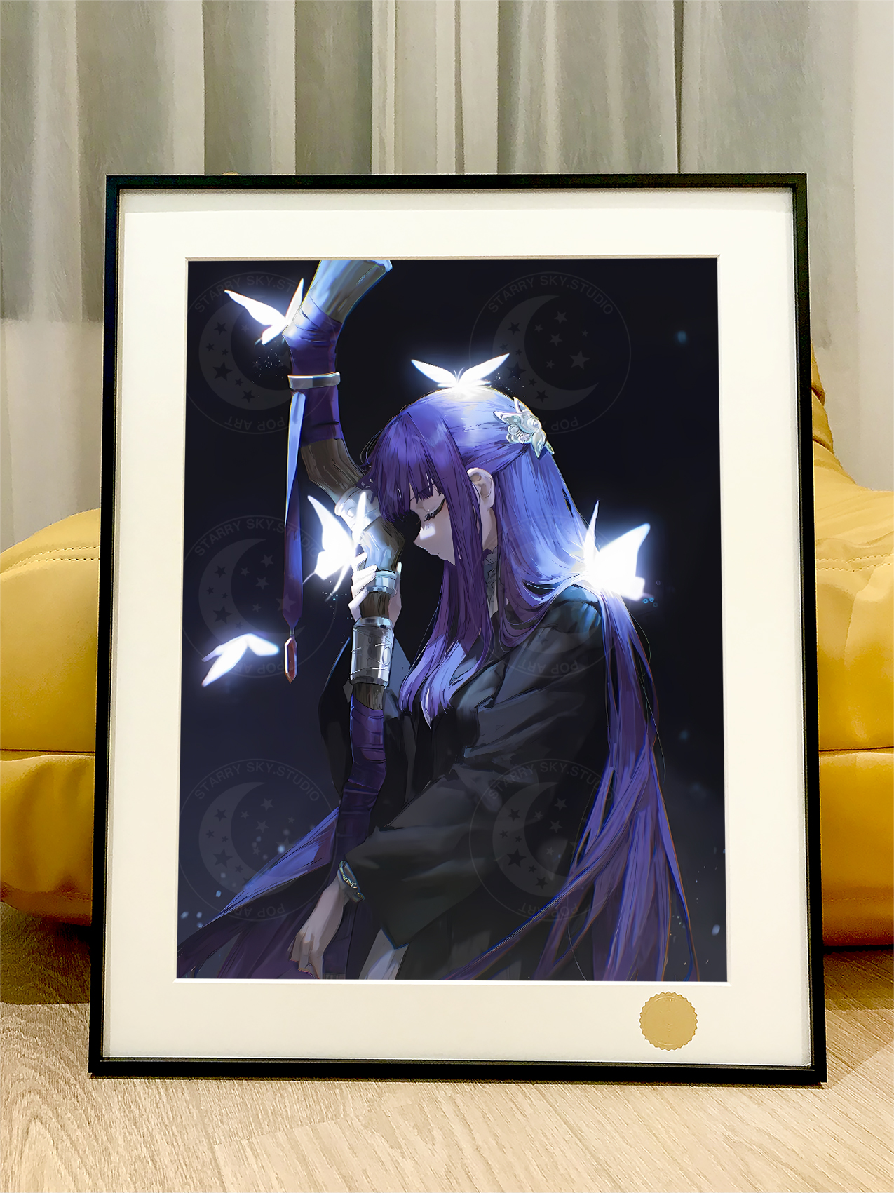 【週邊】星空工作室－葬送的芙莉蓮 蝴蝶菲倫 裝飾畫