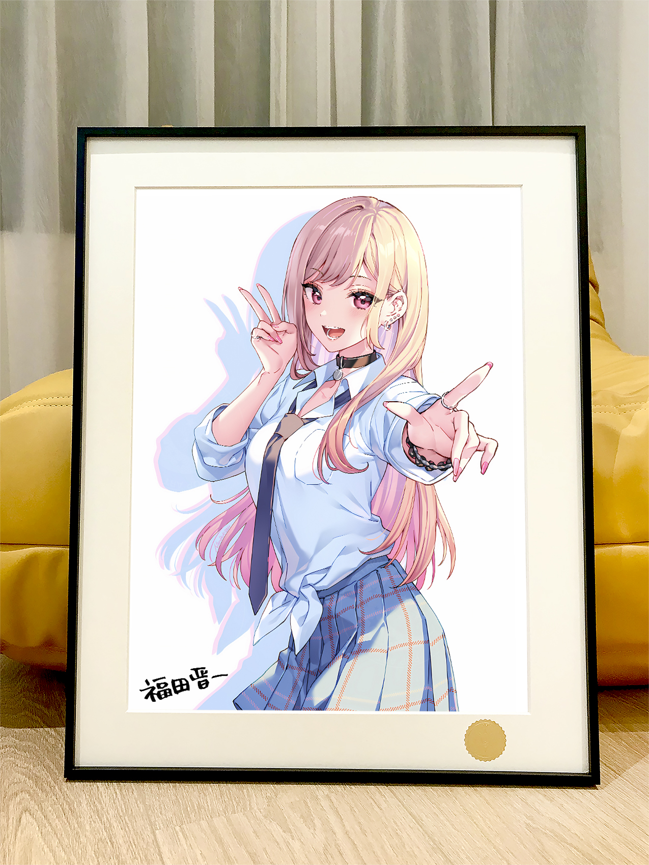 【週邊】星空工作室－更衣人偶墜入愛河 微笑喜多川 裝飾畫