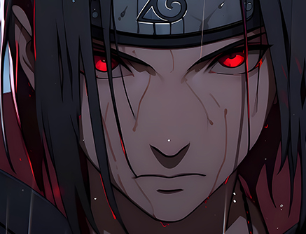 【週邊】巴洛克－火影忍者 雨夜鼬 裝飾畫&冰箱貼