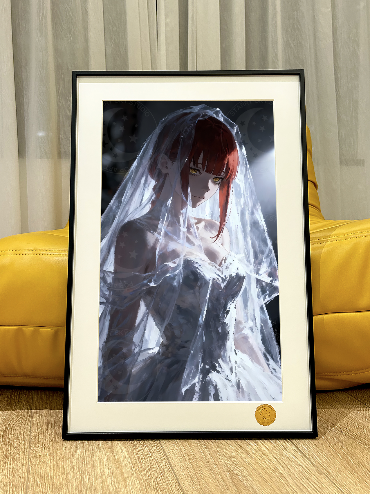 【週邊】星空工作室-鏈鋸人 花嫁瑪奇瑪 裝飾畫 【週邊】星空工作室-鏈鋸人 花嫁瑪奇瑪 裝飾畫