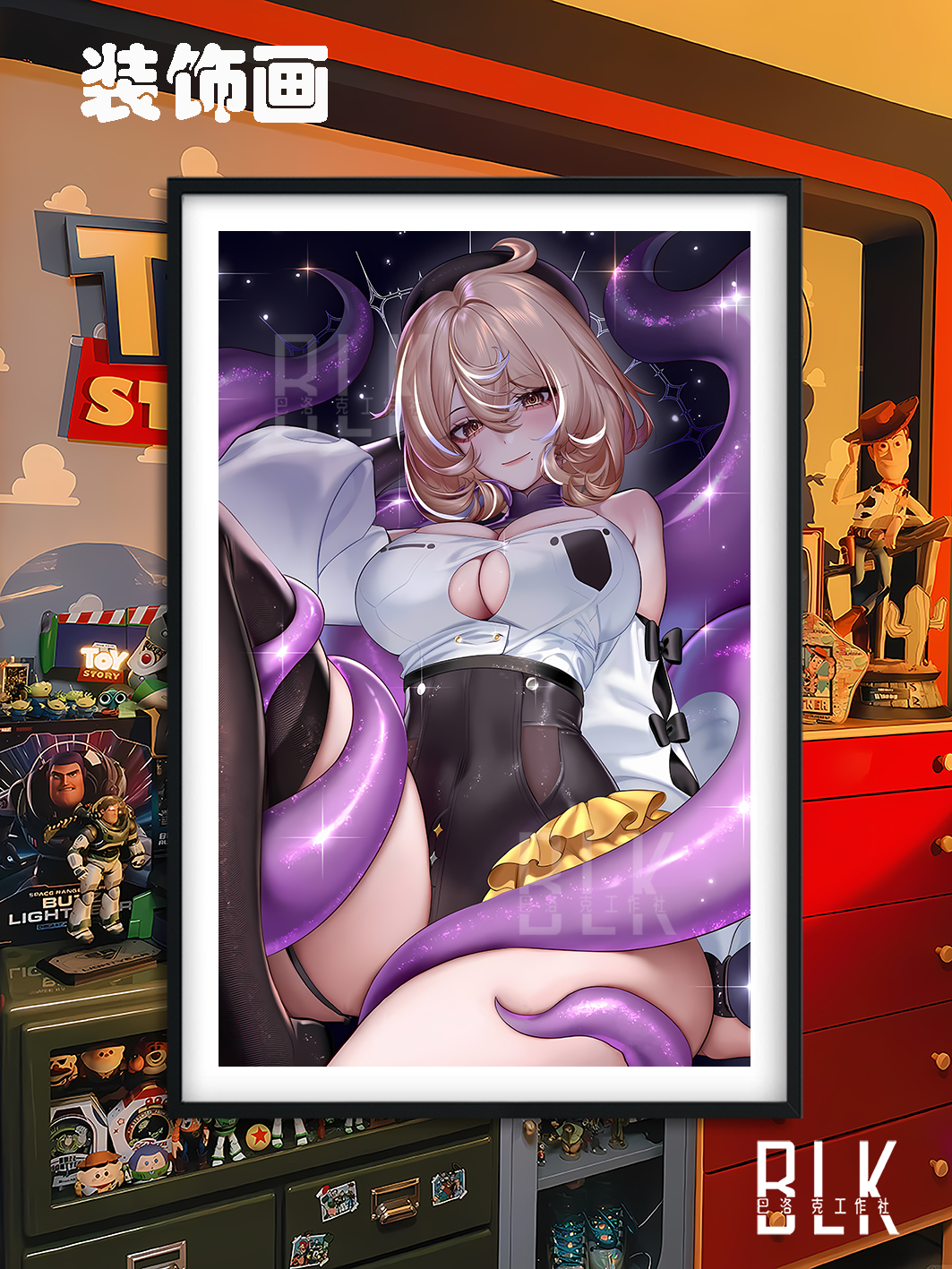 【週邊】巴洛克-絕區零 伊德海莉 裝飾畫&冰箱貼 【週邊】巴洛克-絕區零 伊德海莉 裝飾畫&冰箱貼