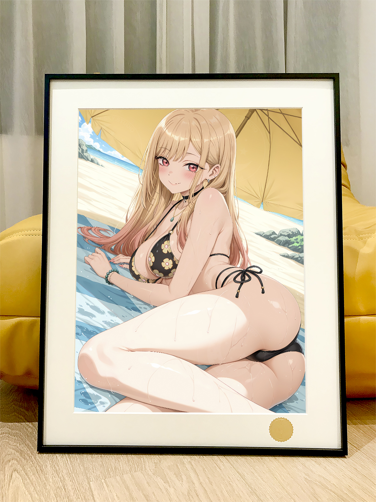 【週邊】星空工作室-戀上換裝娃娃 沙灘喜多川 海夢 裝飾畫 【週邊】星空工作室-戀上換裝娃娃 沙灘喜多川 海夢 裝飾畫