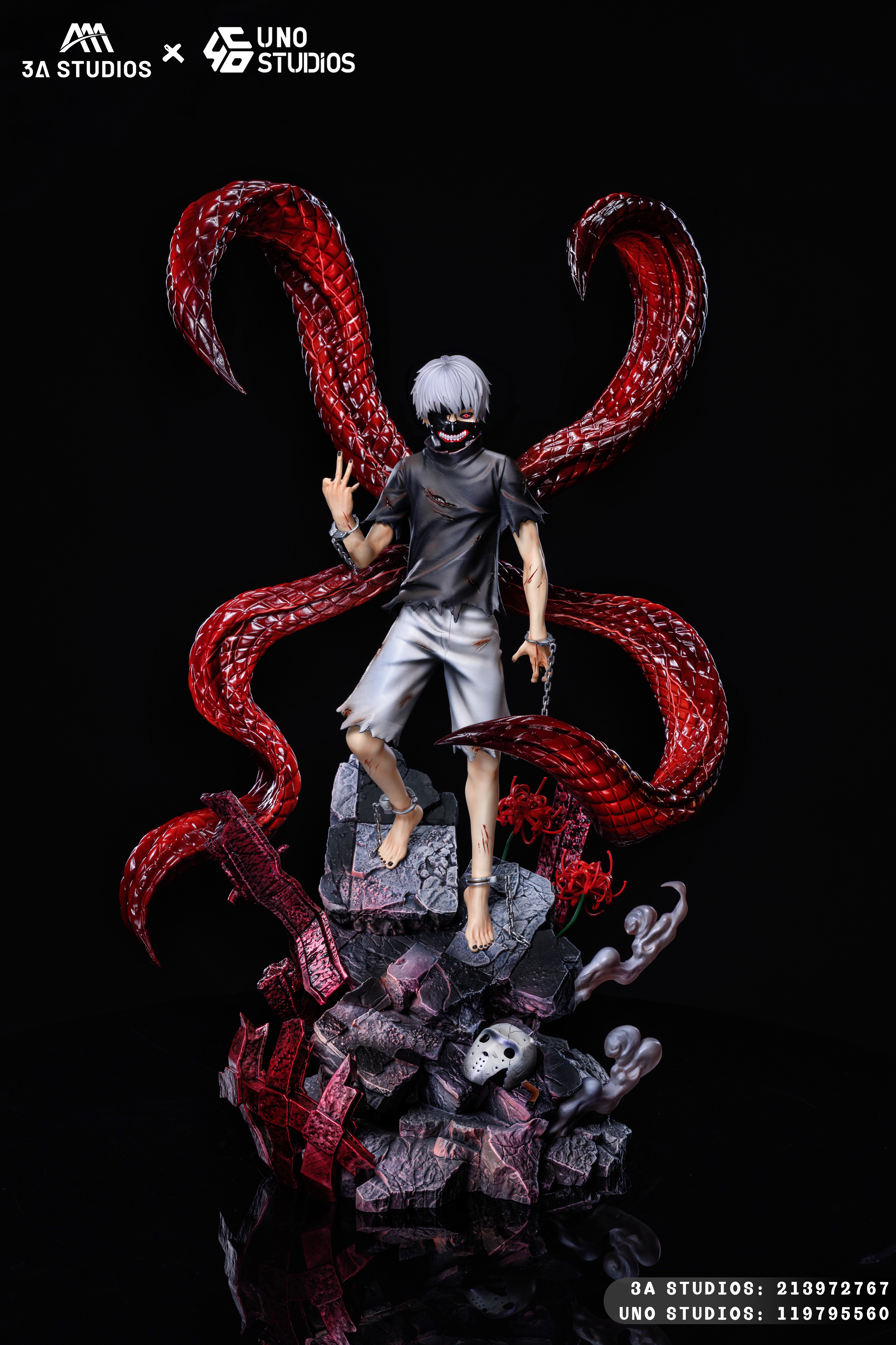 東京喰種トーキョーグール 金木研　3A&Unoスタジオコラボ商品 東京喰種】3A STUDIOS x UNO STUDIOS-金木研| 東京喰種| 所有