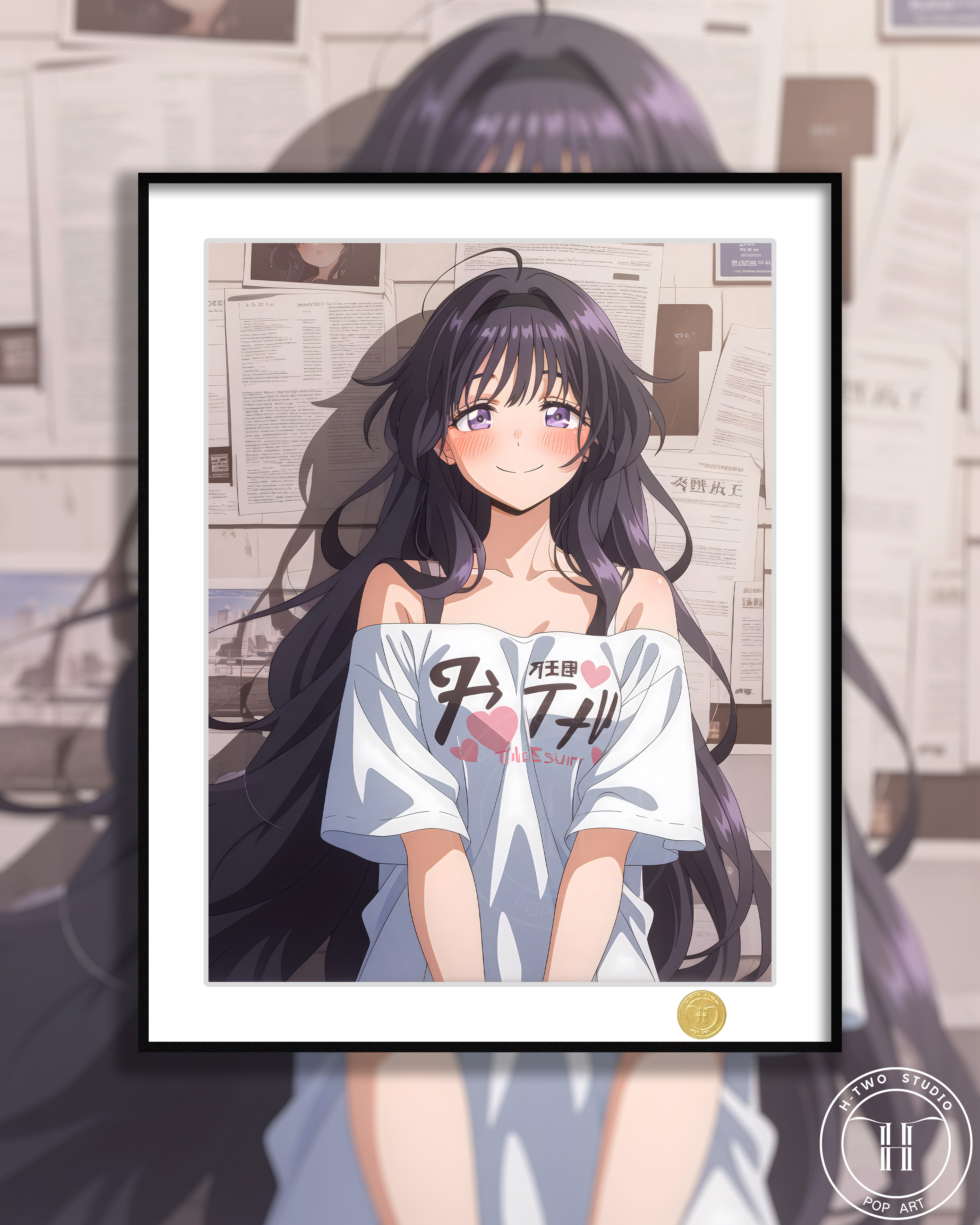 【週邊】H2工作室－和栗薰子 裝飾畫