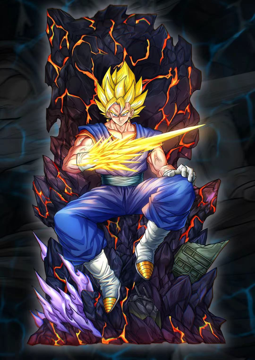 【七龍珠】JW STUDIO-雙王王座系列 王座悟吉塔 王座貝吉特