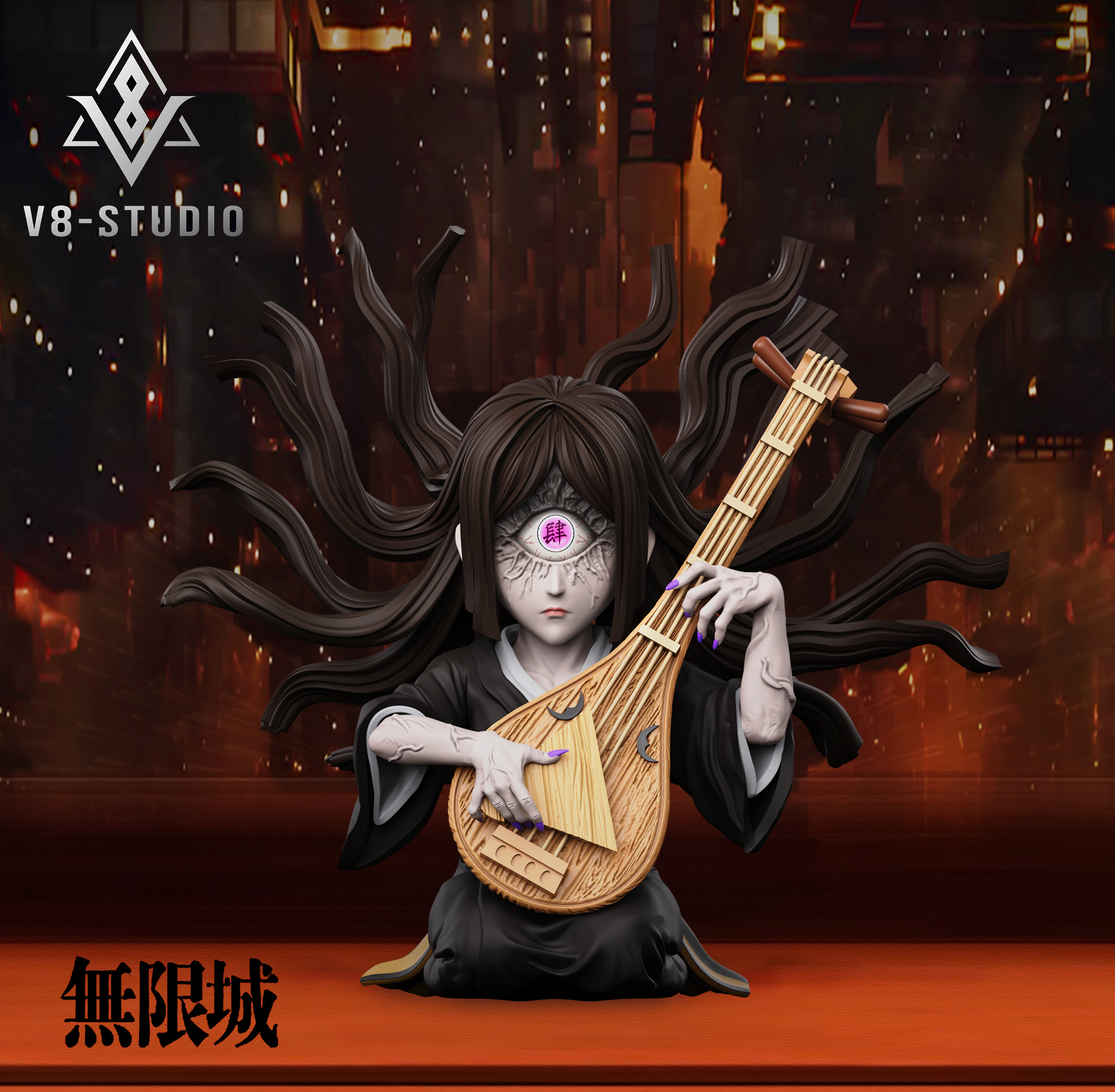 【鬼滅之刃】V8-STUDIO-無限城篇 上弦系列 第四彈 上弦之肆 鳴女 【鬼滅之刃】V8-STUDIO-無限城篇 上弦系列 第四彈 上弦之肆 鳴女