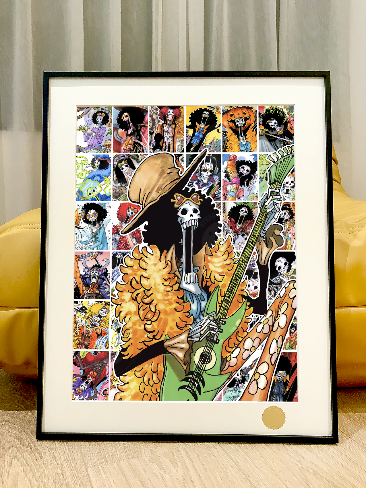 【週邊】星空工作室－海賊王 成長之路 布魯克 裝飾畫