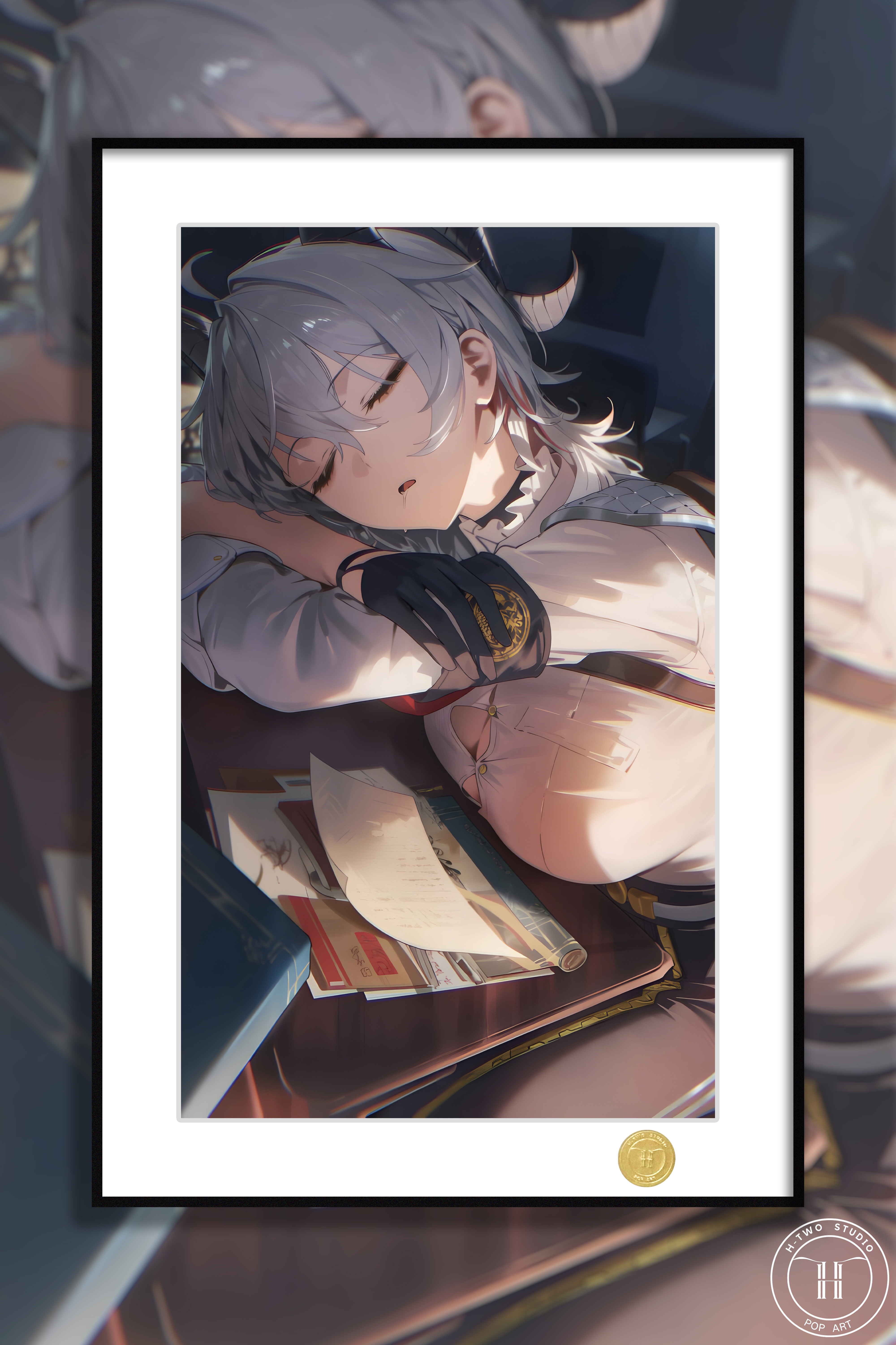 【週邊】H2工作室－鳴潮 瞌睡讚妮 裝飾畫