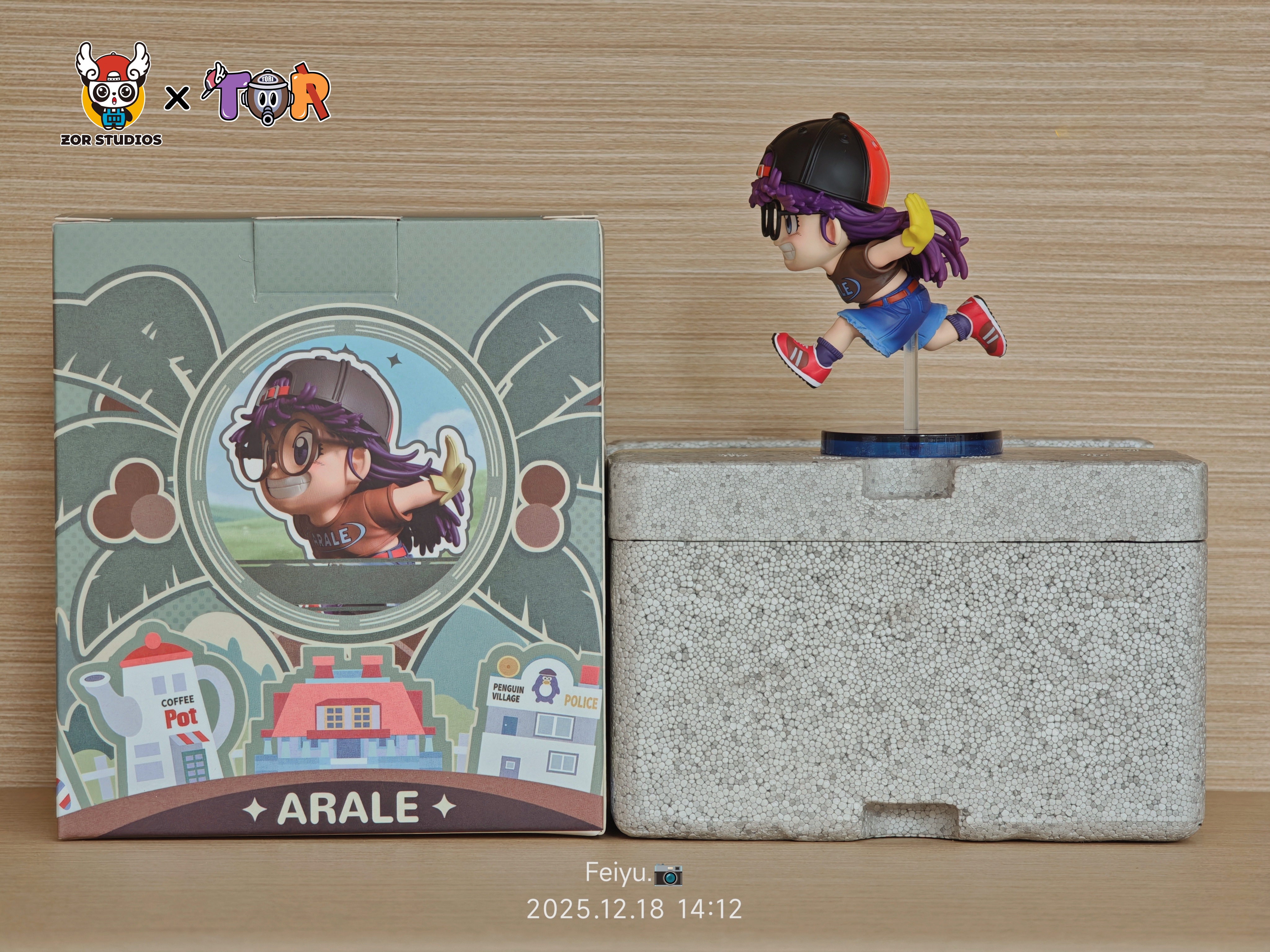 【阿拉蕾】ZOR x TOR－WCF 阿拉蕾系列 001 奔跑阿拉蕾（海外現貨）