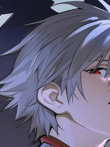 【週邊】巴洛克－新世紀福音戰士 渚薰 裝飾畫&冰箱貼